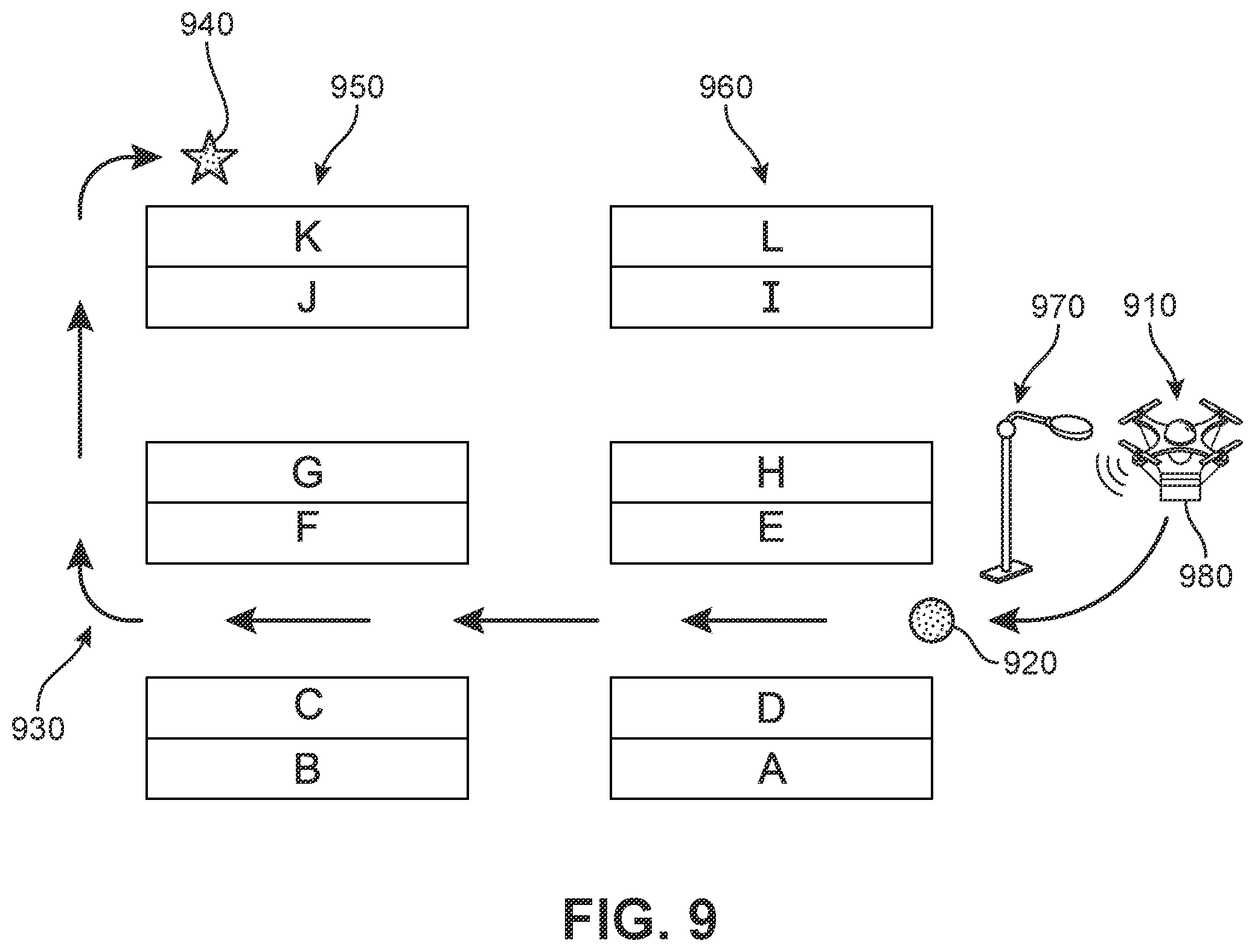 Patent US12174030 Figure 11 – Local flight path navigation for drone deliveries