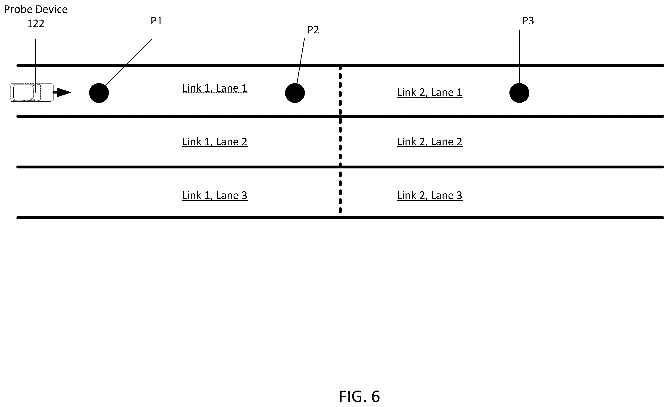 Patent US12174032 Figure 6 – Real-time lane-level traffic processing system and method