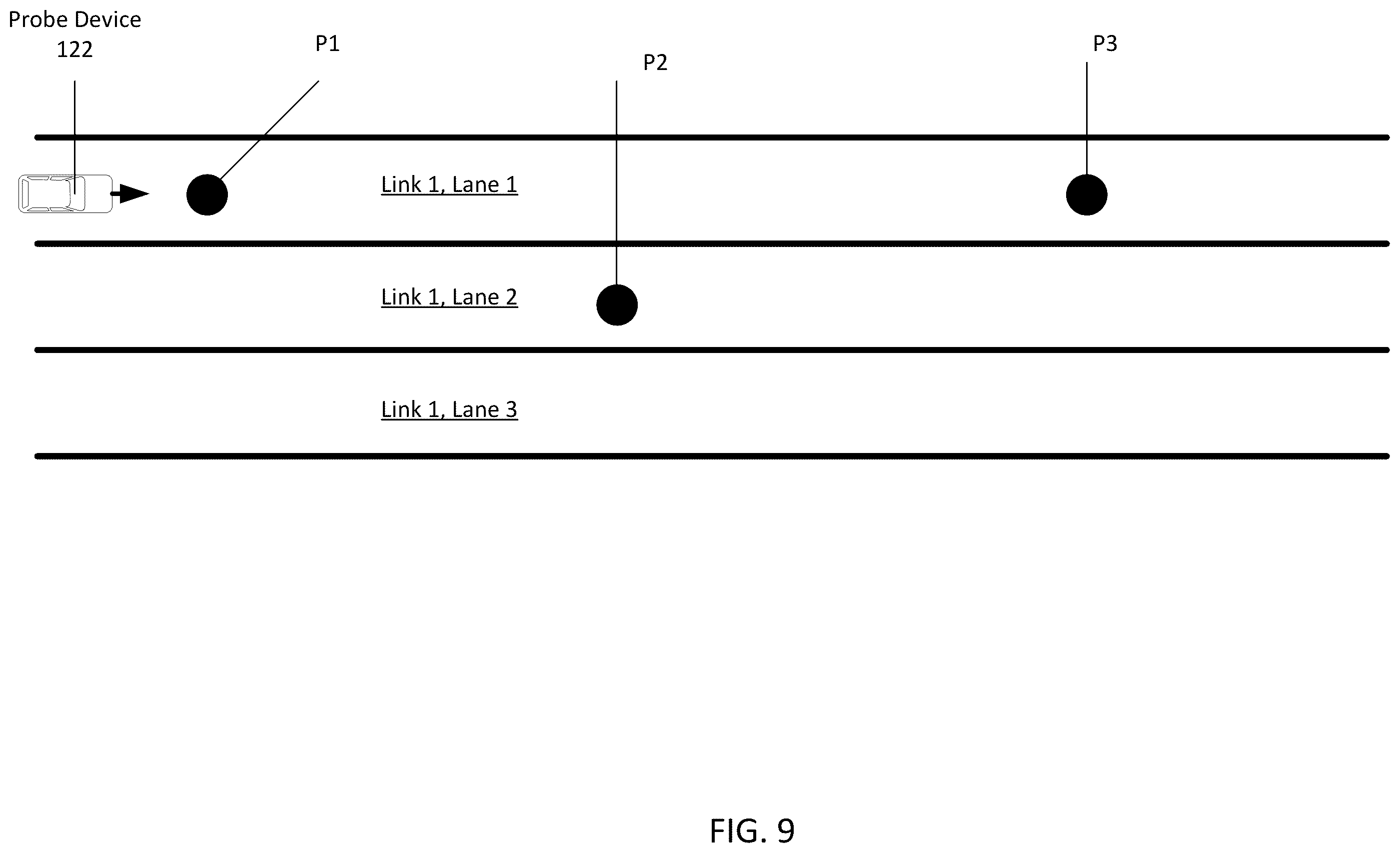 Patent US12174032 Figure 9 – Real-time lane-level traffic processing system and method