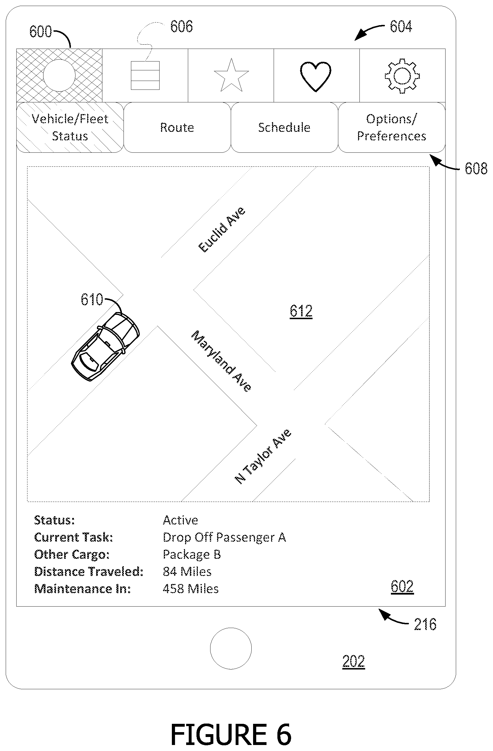Patent US12174033 Figure 7 – Systems and methods for dynamically generating optimal routes for management of multiple vehicles