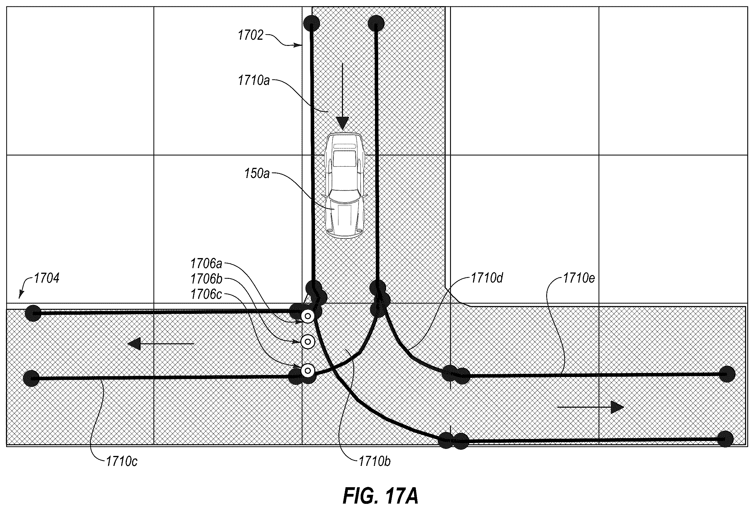 Patent US12174034 Figure 18 – Updating high definition maps based on lane closure and lane opening