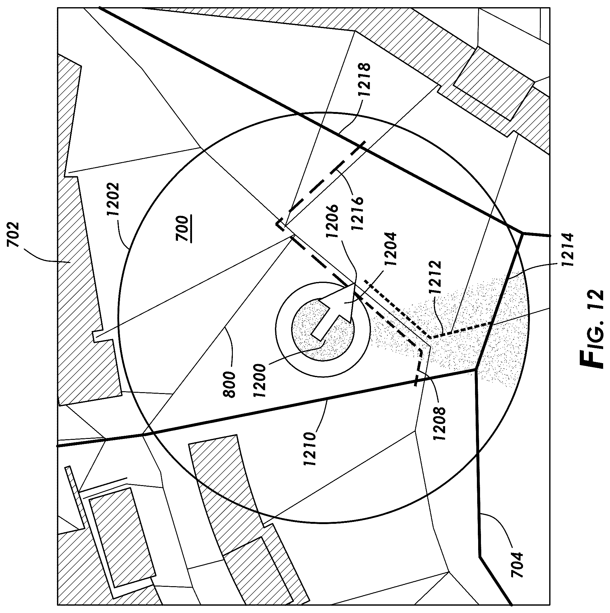 Patent US12174035 Figure 9 – Methods and systems for generating local-and global-walkable paths for route guidance