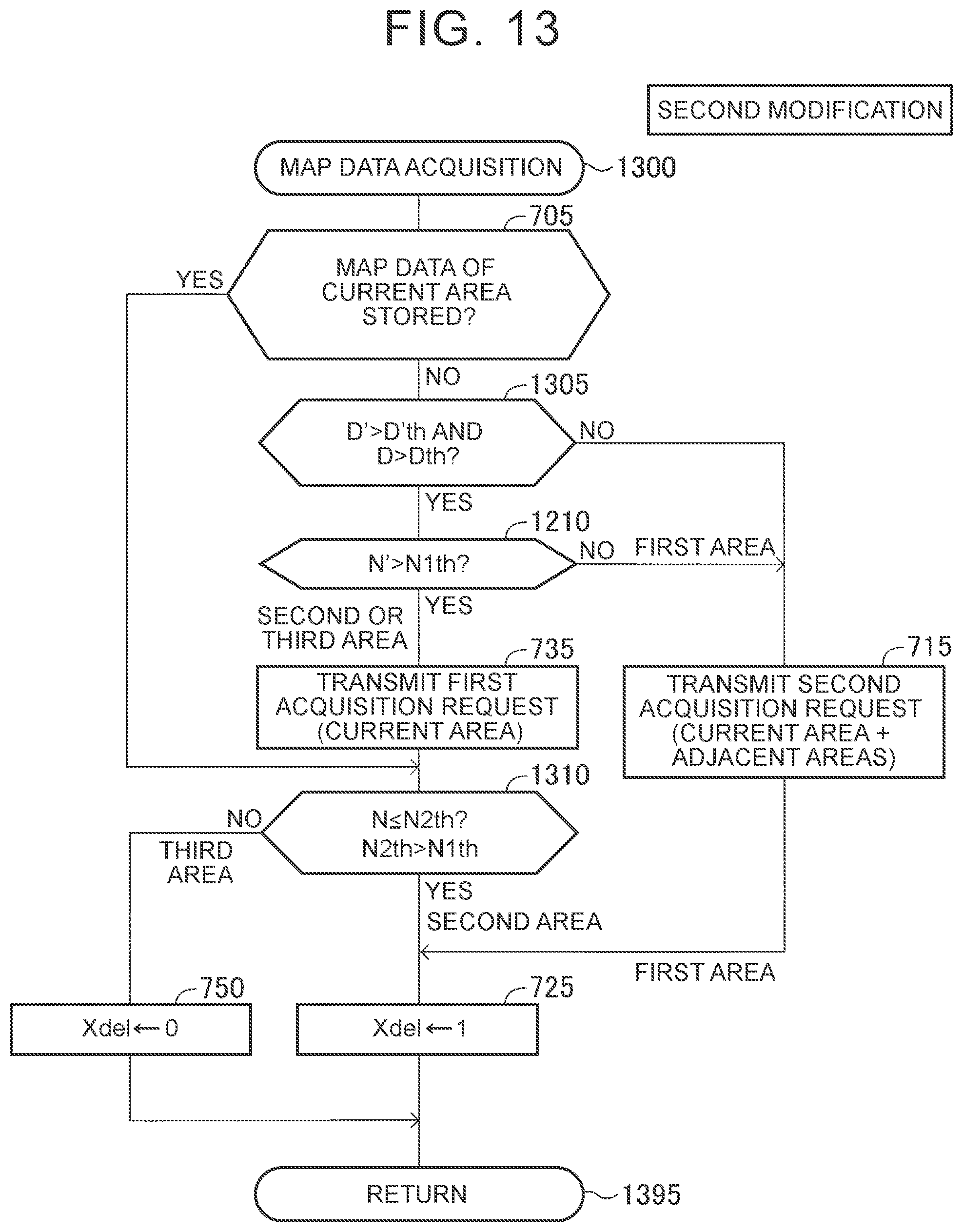 Patent US12174040 Figure 12 – Map data usage system, map data usage method, and program