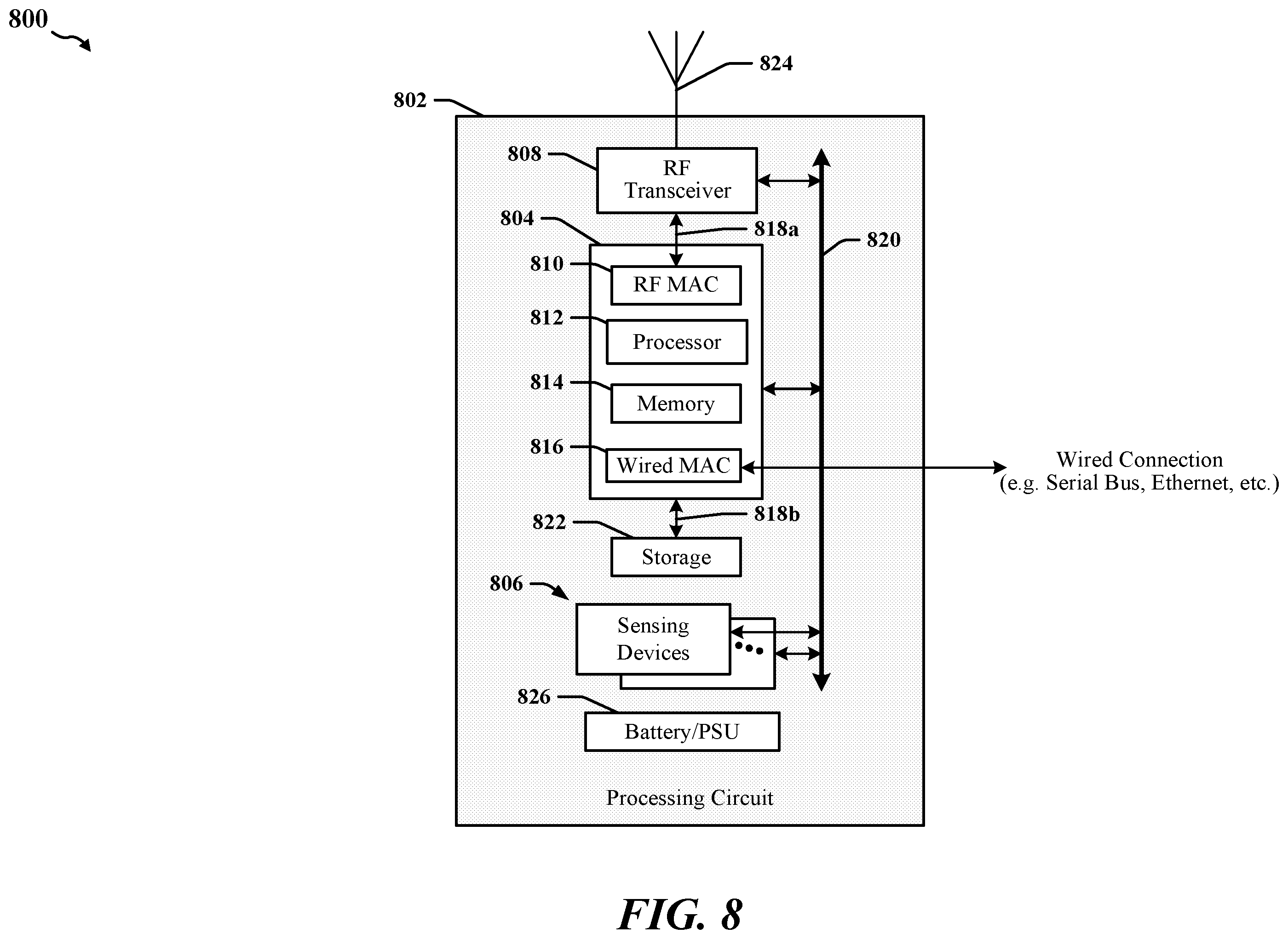 Patent US12174043 Figure 8 – Monitoring and predicting failures of specialty equipment including liquid gas storage systems