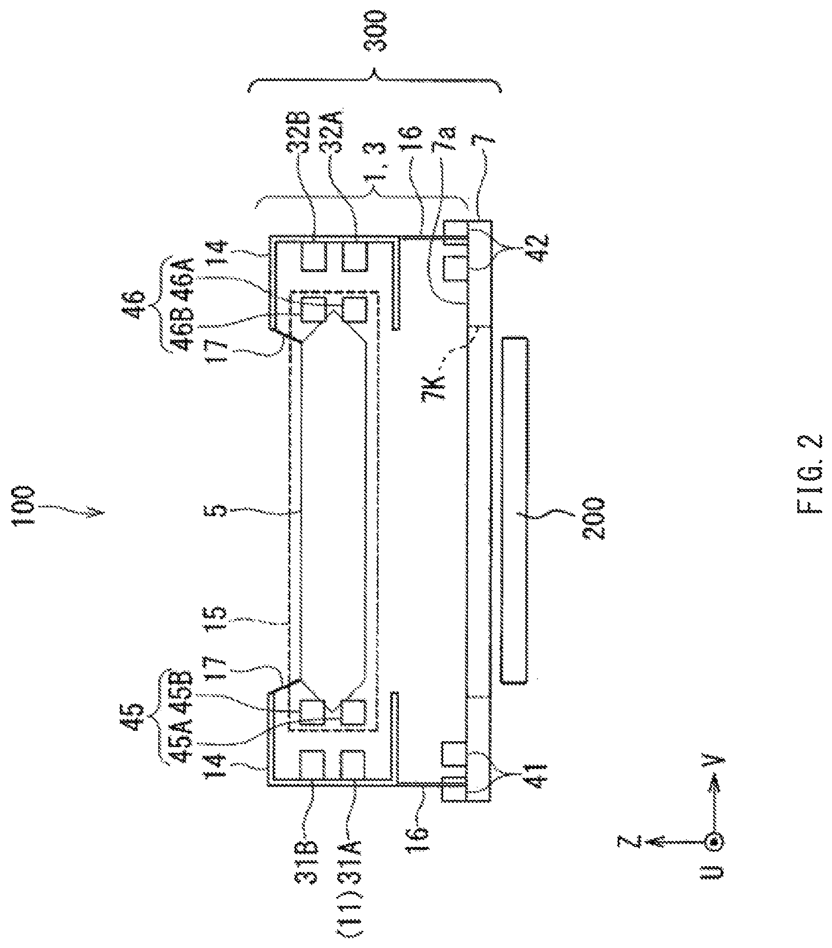 Patent US12174045 Figure 2 – Position detection unit, lens module, and imaging apparatus