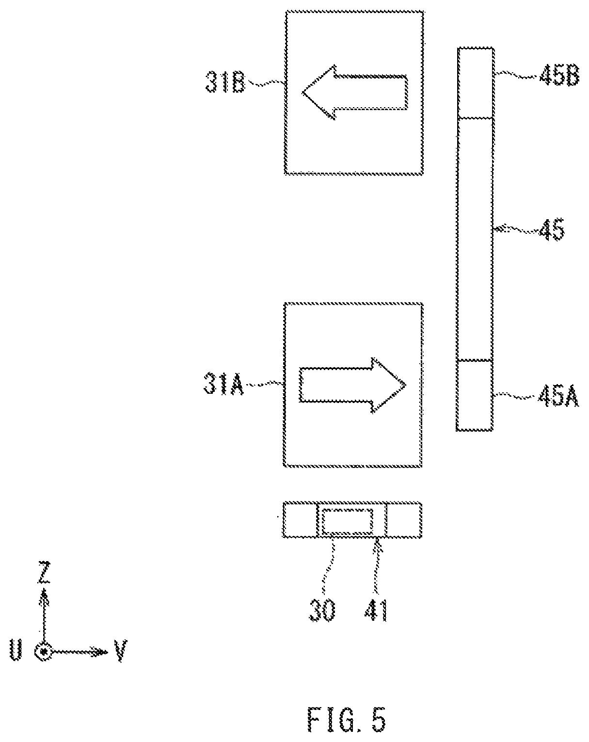 Patent US12174045 Figure 5 – Position detection unit, lens module, and imaging apparatus