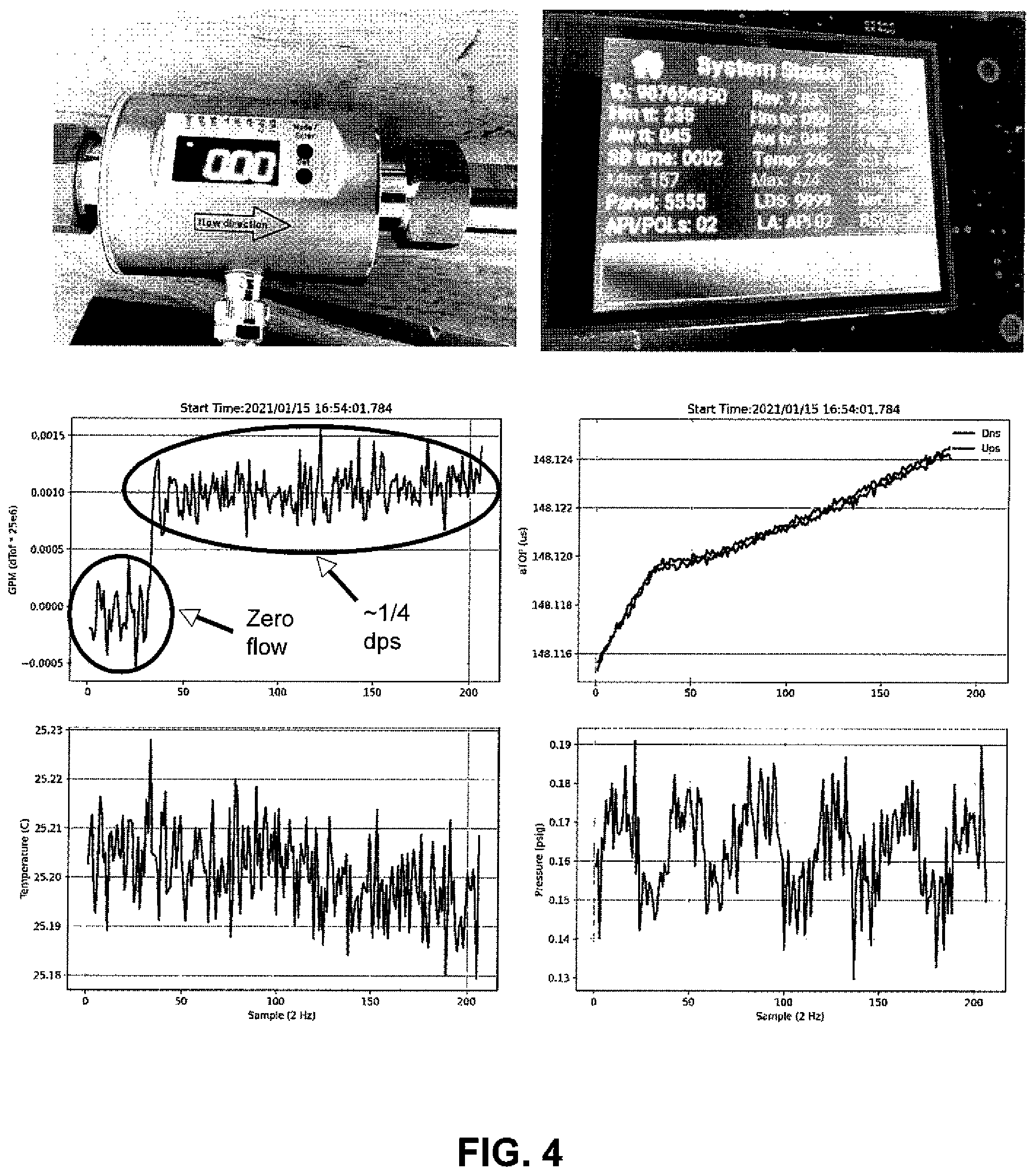 Patent US12174050 Figure 3 – High sensitivity ultrasonic flow meter