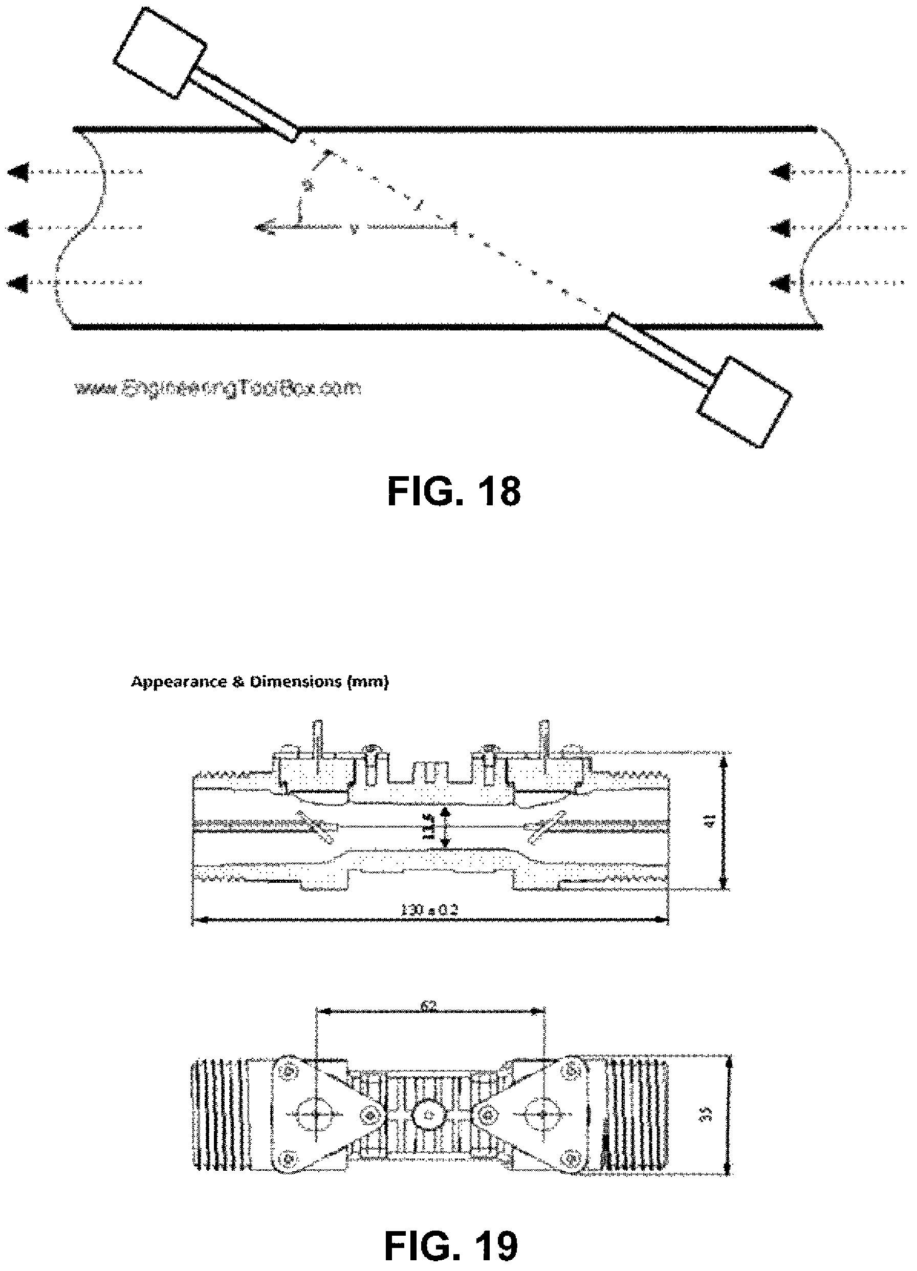 Patent US12174050 Figure 16 – High sensitivity ultrasonic flow meter