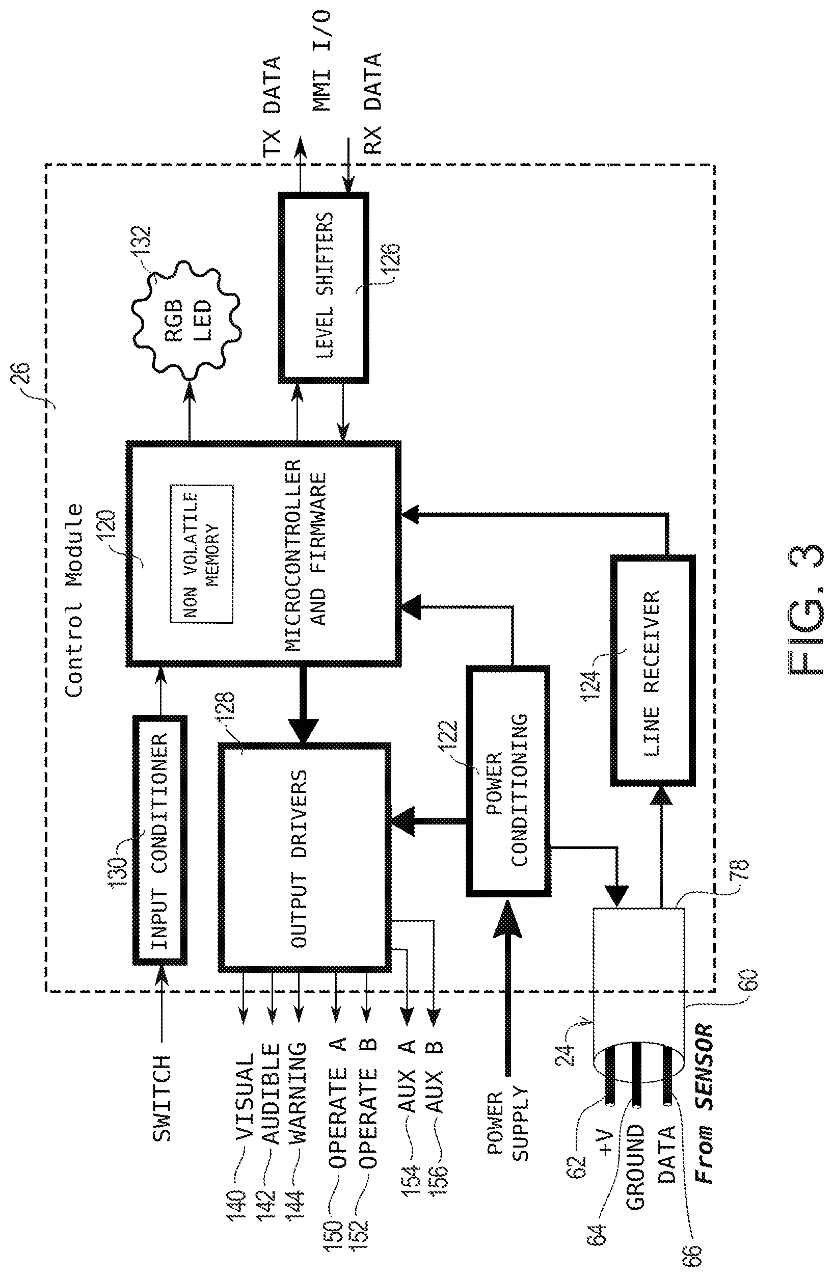 Patent US12174054 Figure 3 – Fluid level sensing systems, method, and apparatus