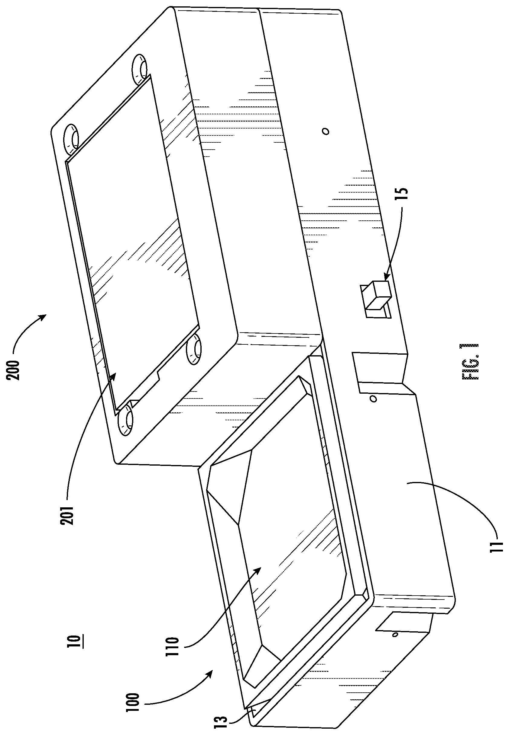 Patent US12174056 Figure 1 – Weight measurement device and method of using the same
