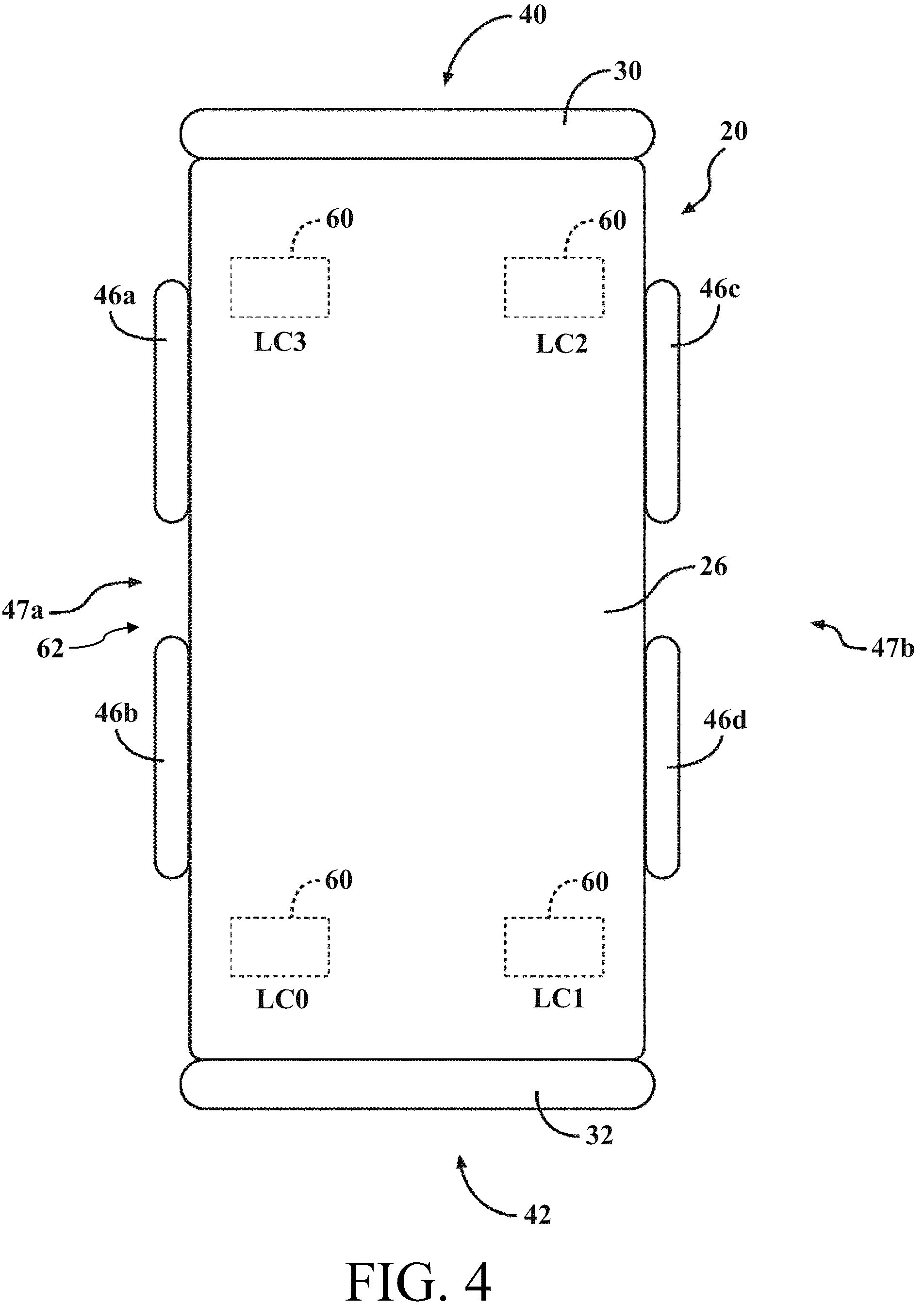 Patent US12174057 Figure 4 – Systems and methods for a user interface for calibrating a load cell