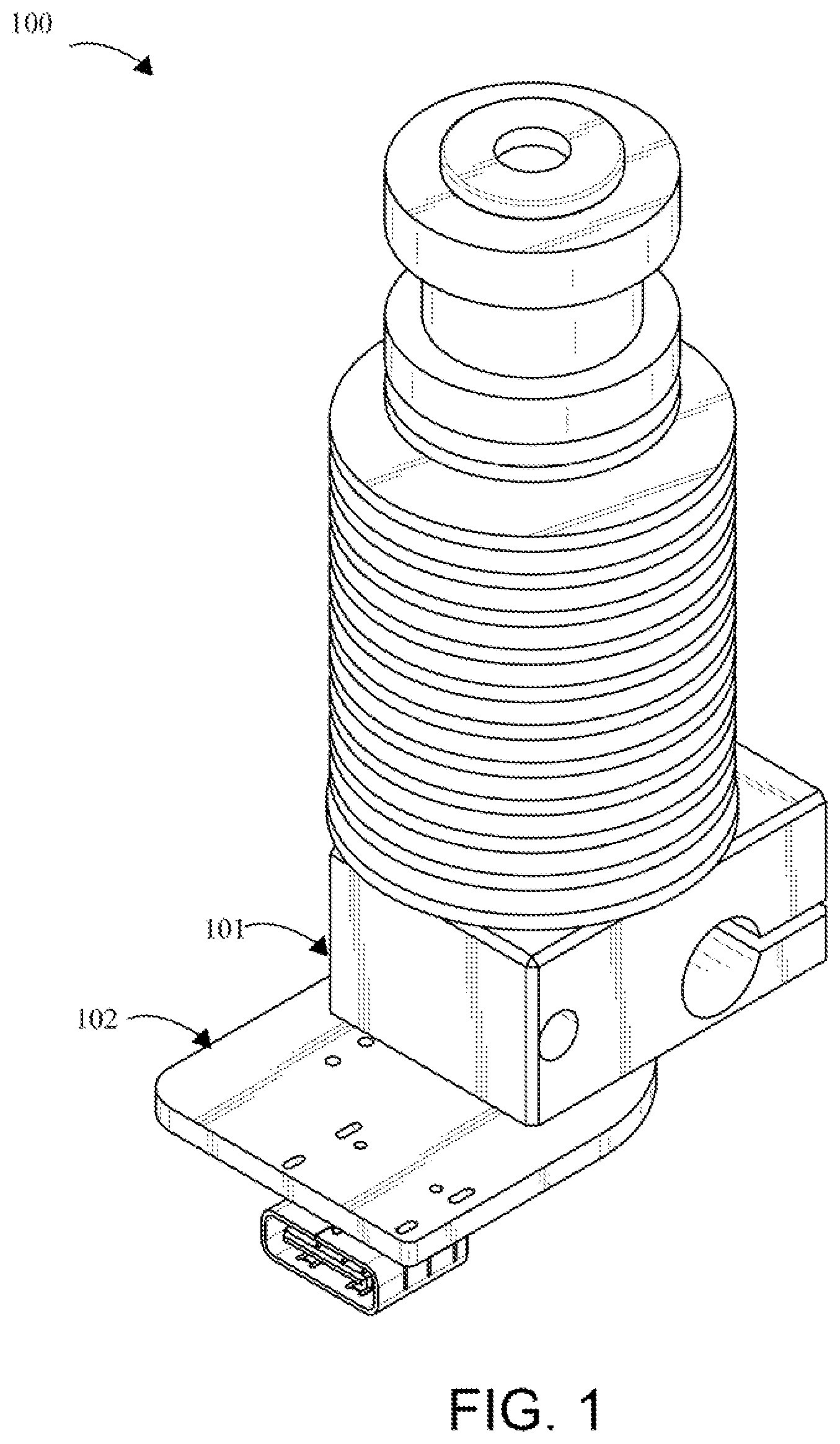 Patent US12174058 Figure 1 – Hard mounted nozzle accelerometer