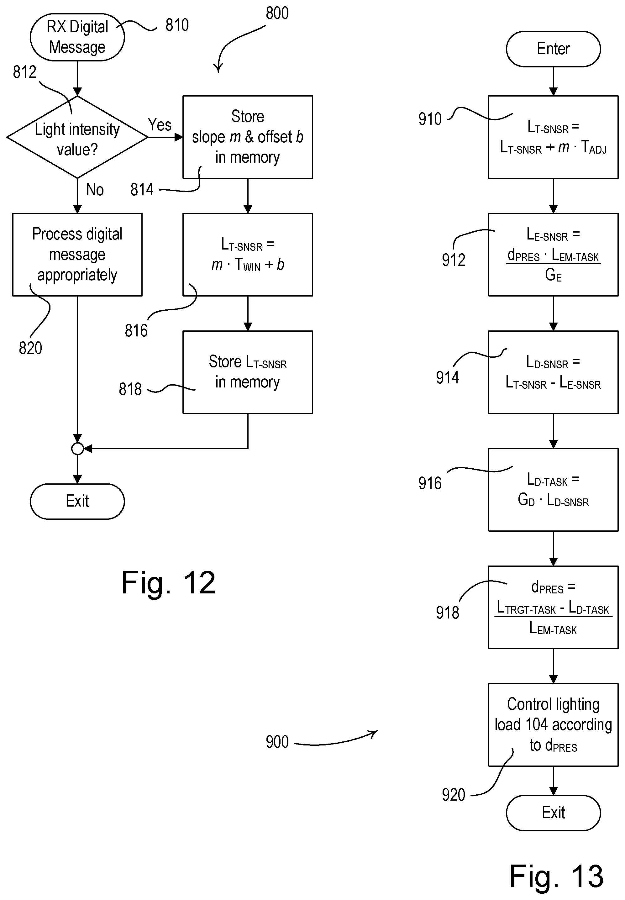 Patent US12174061 Figure 14 – Wireless battery-powered daylight sensor