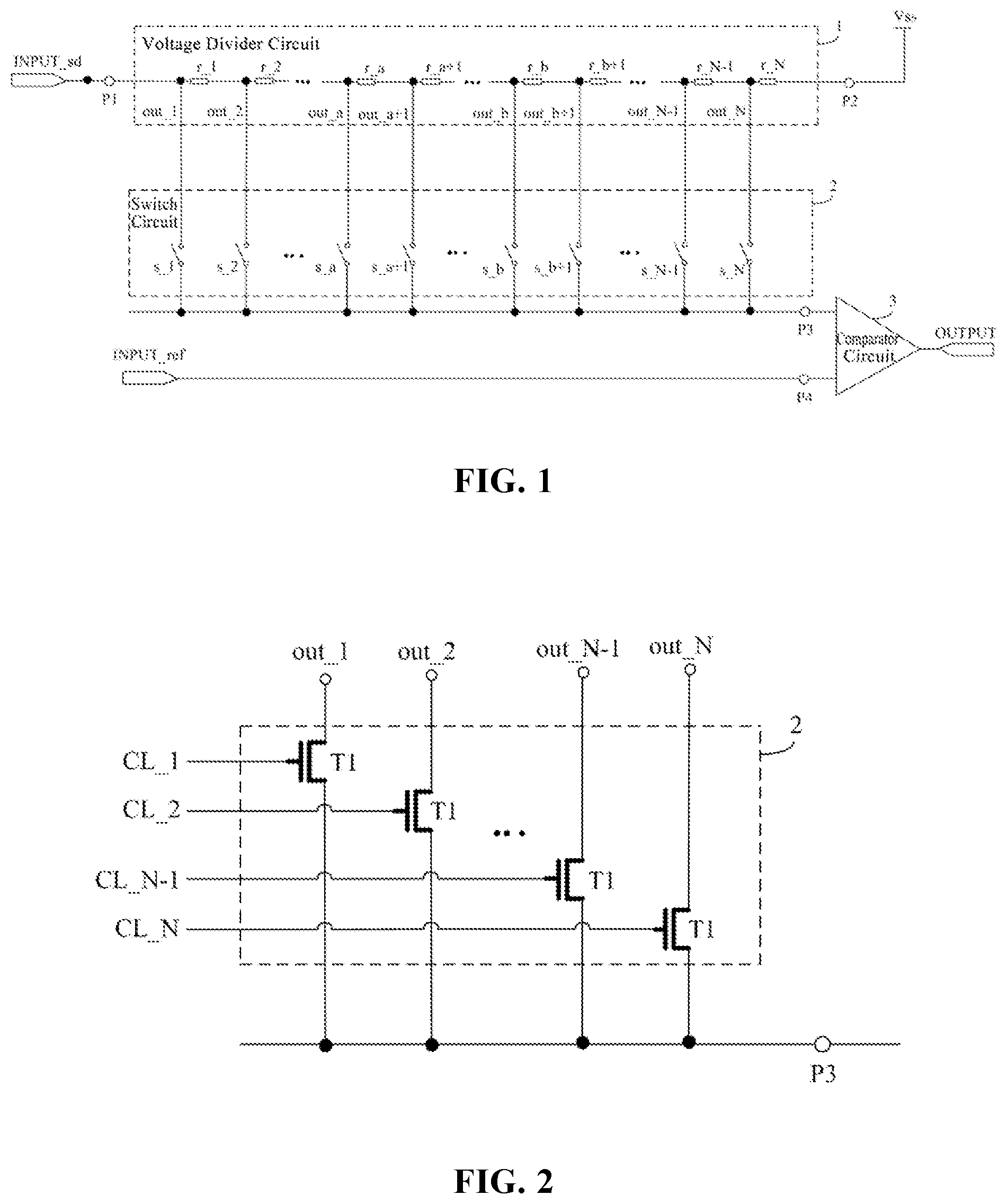 Patent US12174063 Figure 1 – Sampling circuit, optical detection system, display apparatus and sampling method