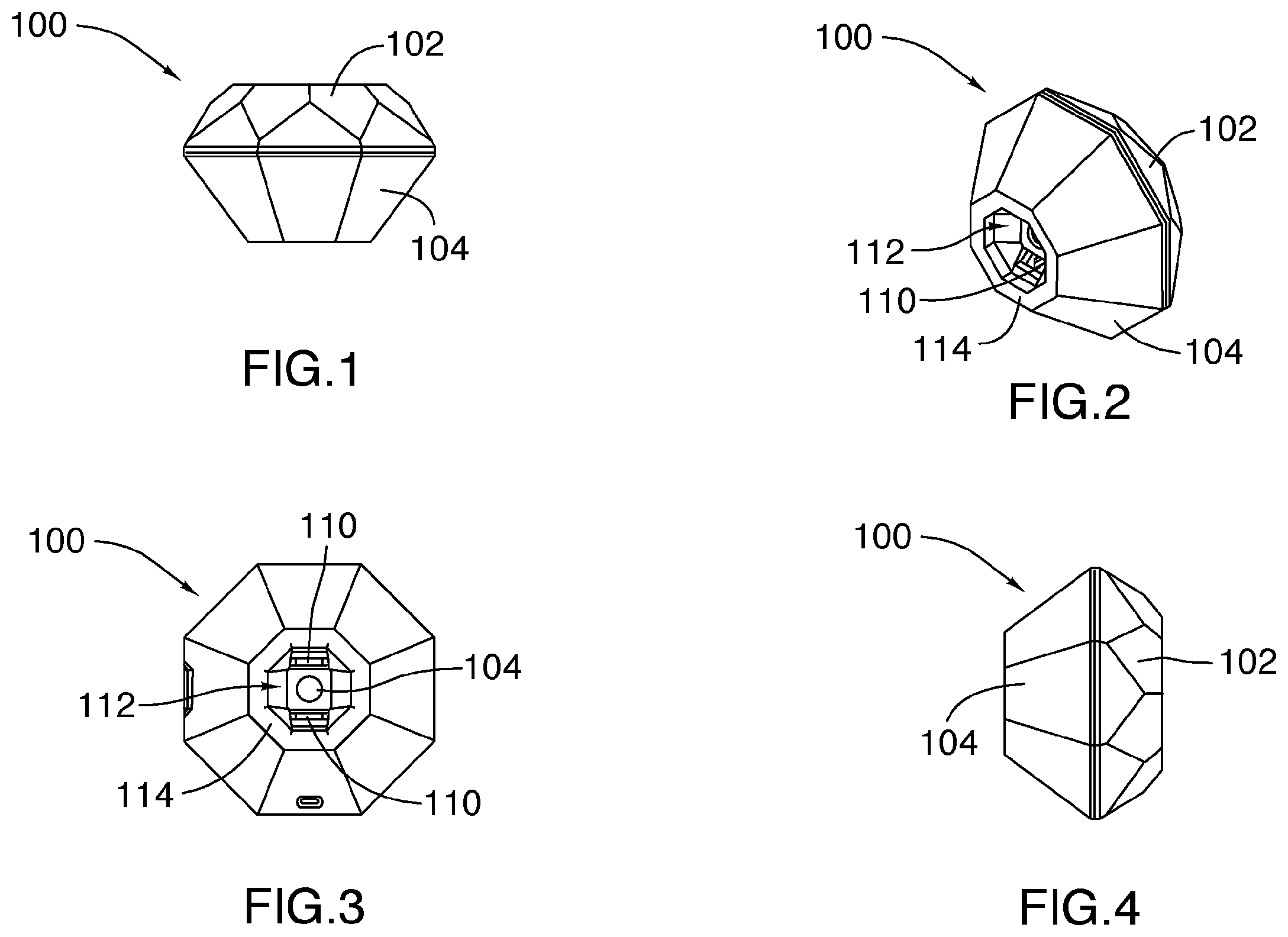 Patent US12174065 Figure 1 – Adapter for use with a colour measuring device, and a method and system thereof