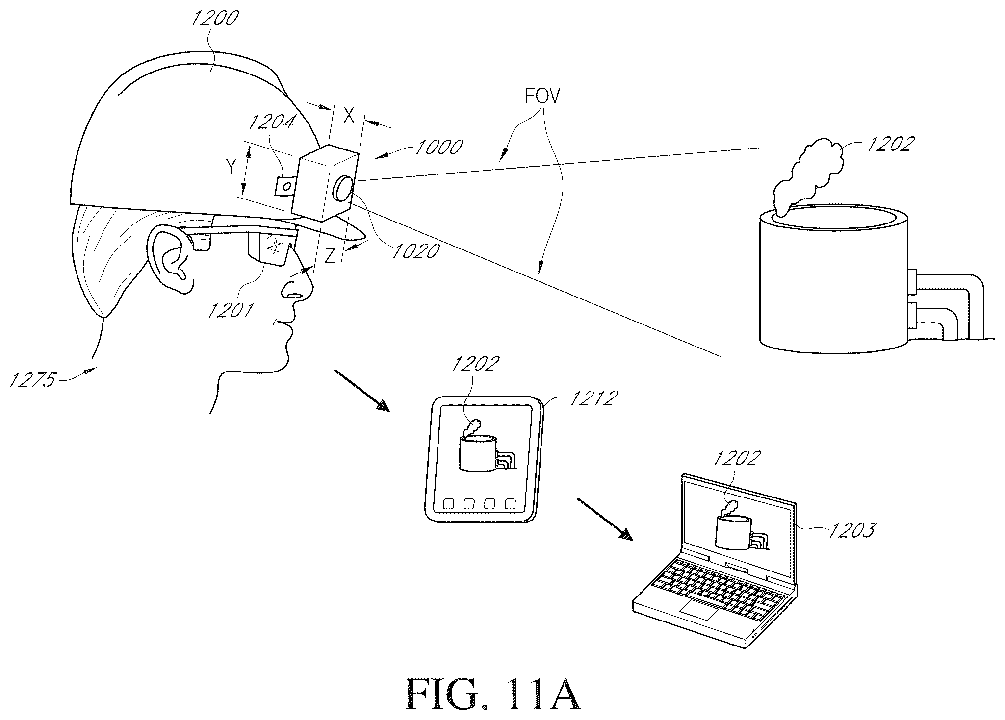 Patent US12174067 Figure 16 – Mobile gas and chemical imaging camera
