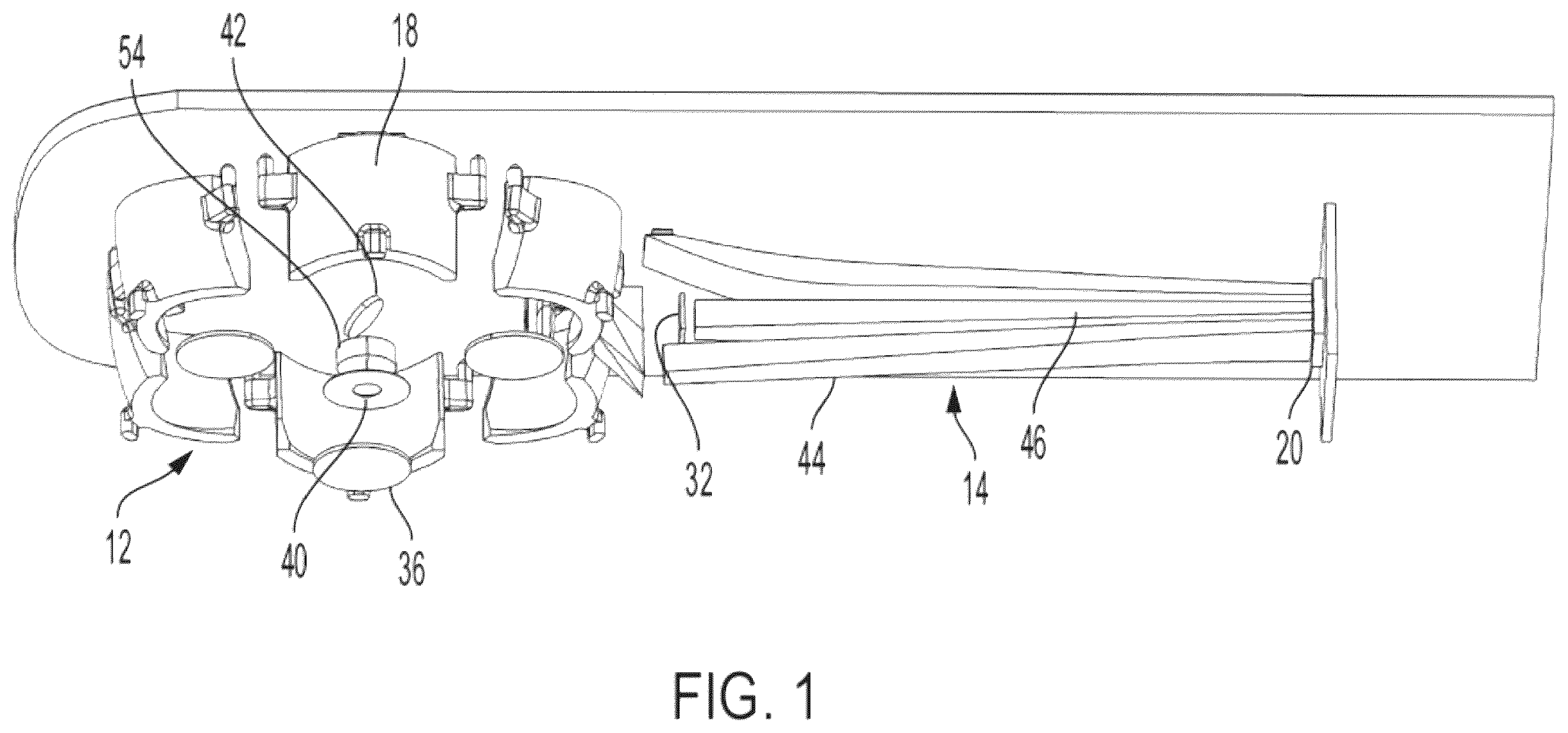 Patent US12174069 Figure 1 – Multichannel spectrophotometer using linear variable filter sensor
