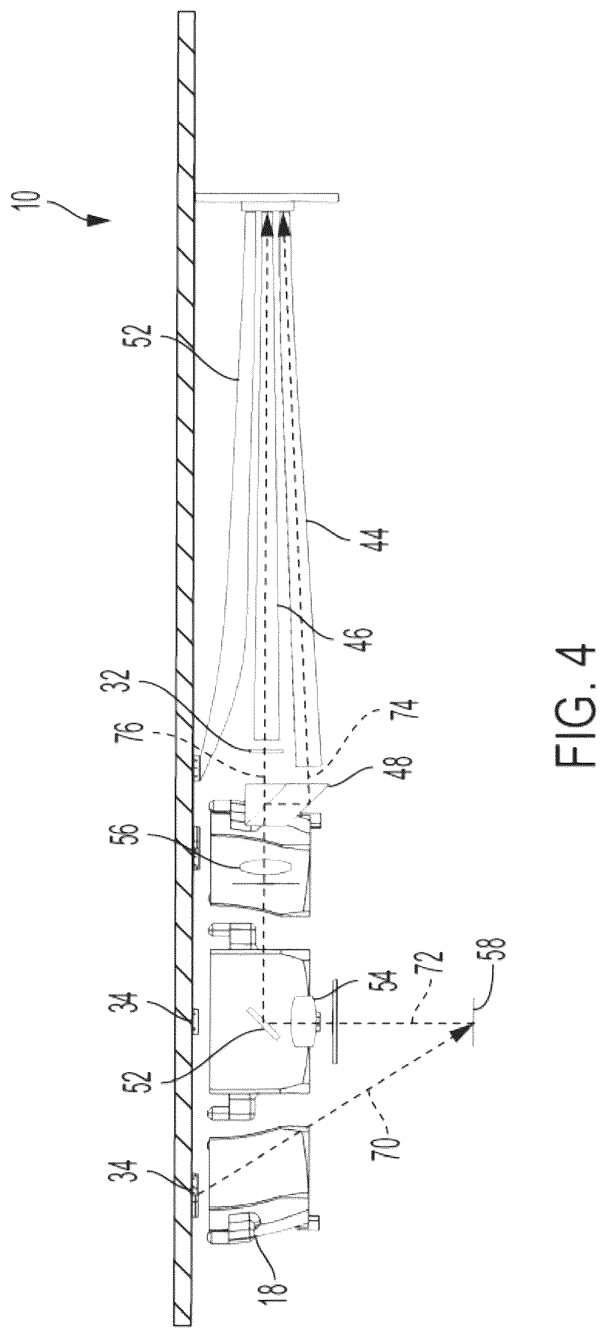 Patent US12174069 Figure 4 – Multichannel spectrophotometer using linear variable filter sensor