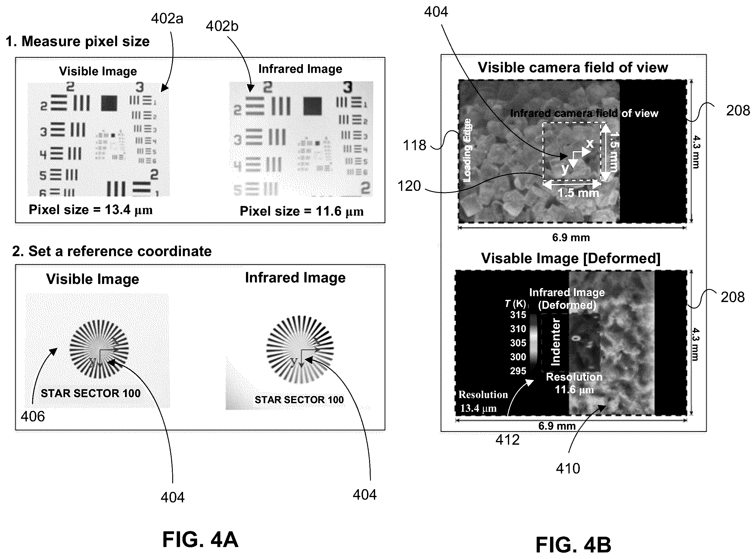 Patent US12174074 Figure 5 – Microscale in-situ imaging of dynamic temperature and deformation fields