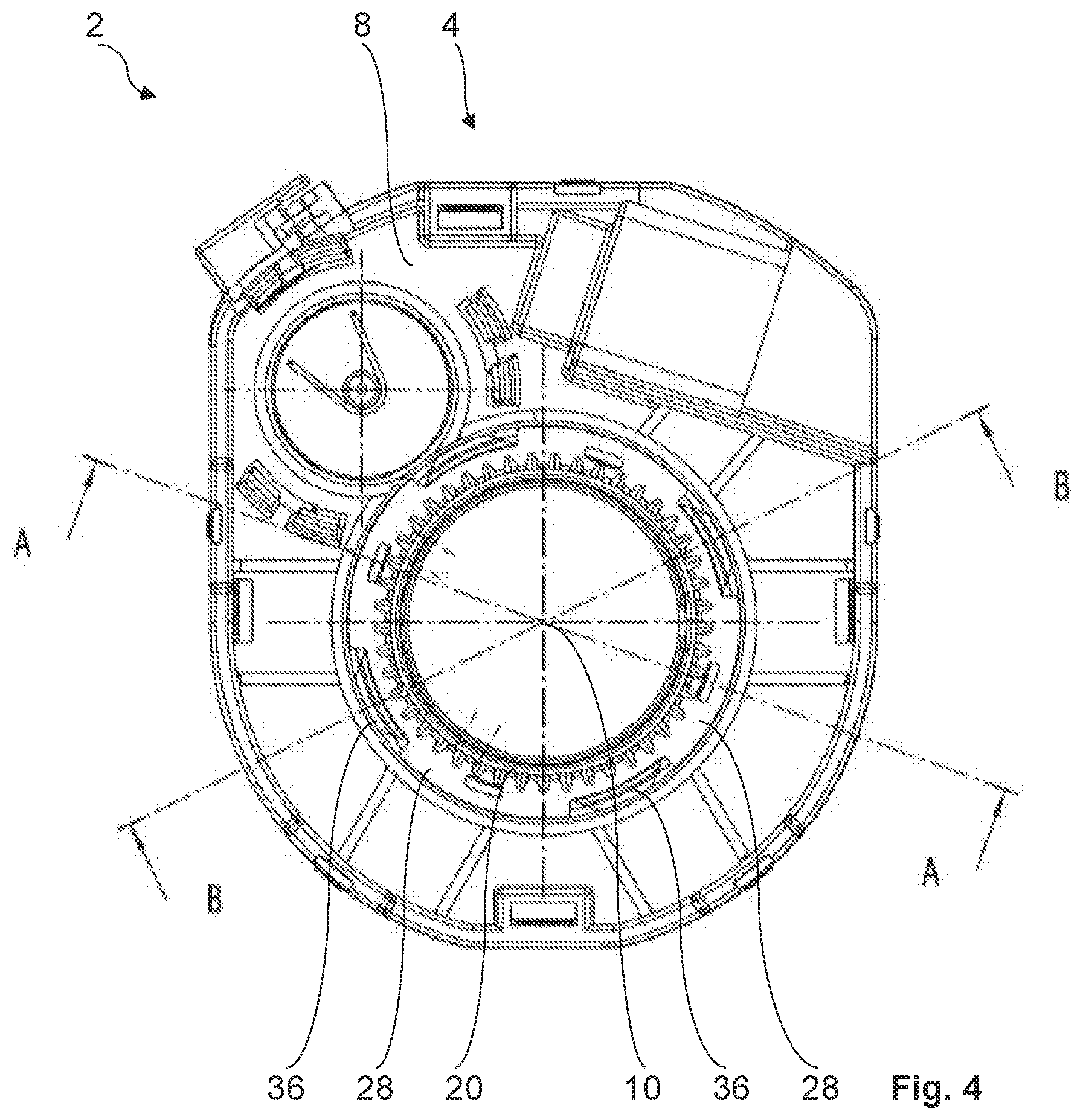 Patent US12174080 Figure 3 – Angular position sensor for determining an angular position and/or a torque