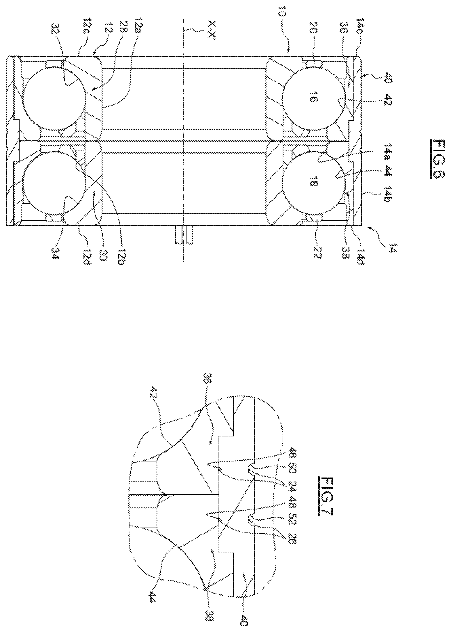 Patent US12174085 Figure 4 – Rolling bearing with integrated optical fiber sensor