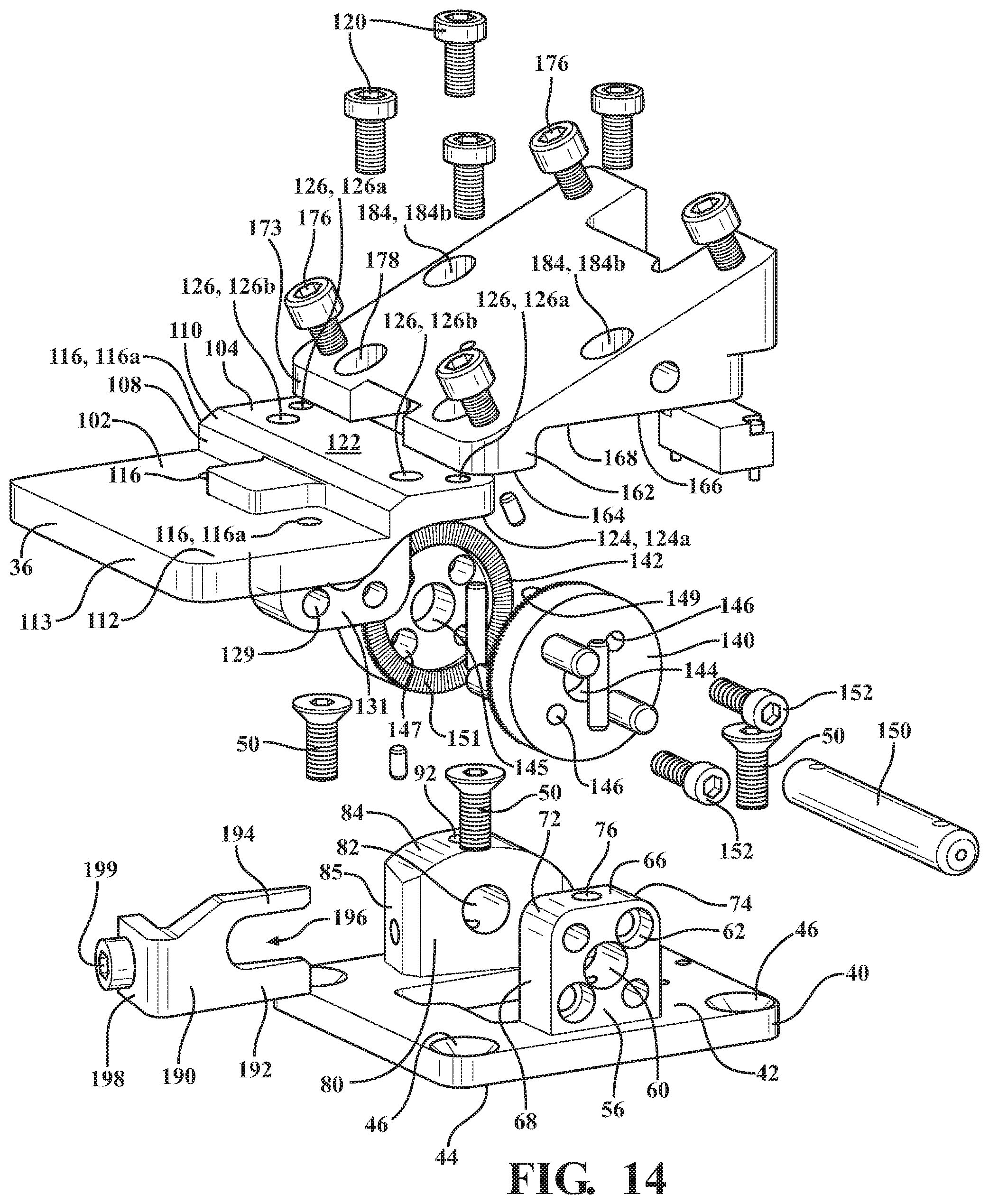 Patent US12174087 Figure 16 – Neck bracket design for anthropomorphic test device in multiple reclined seating postures