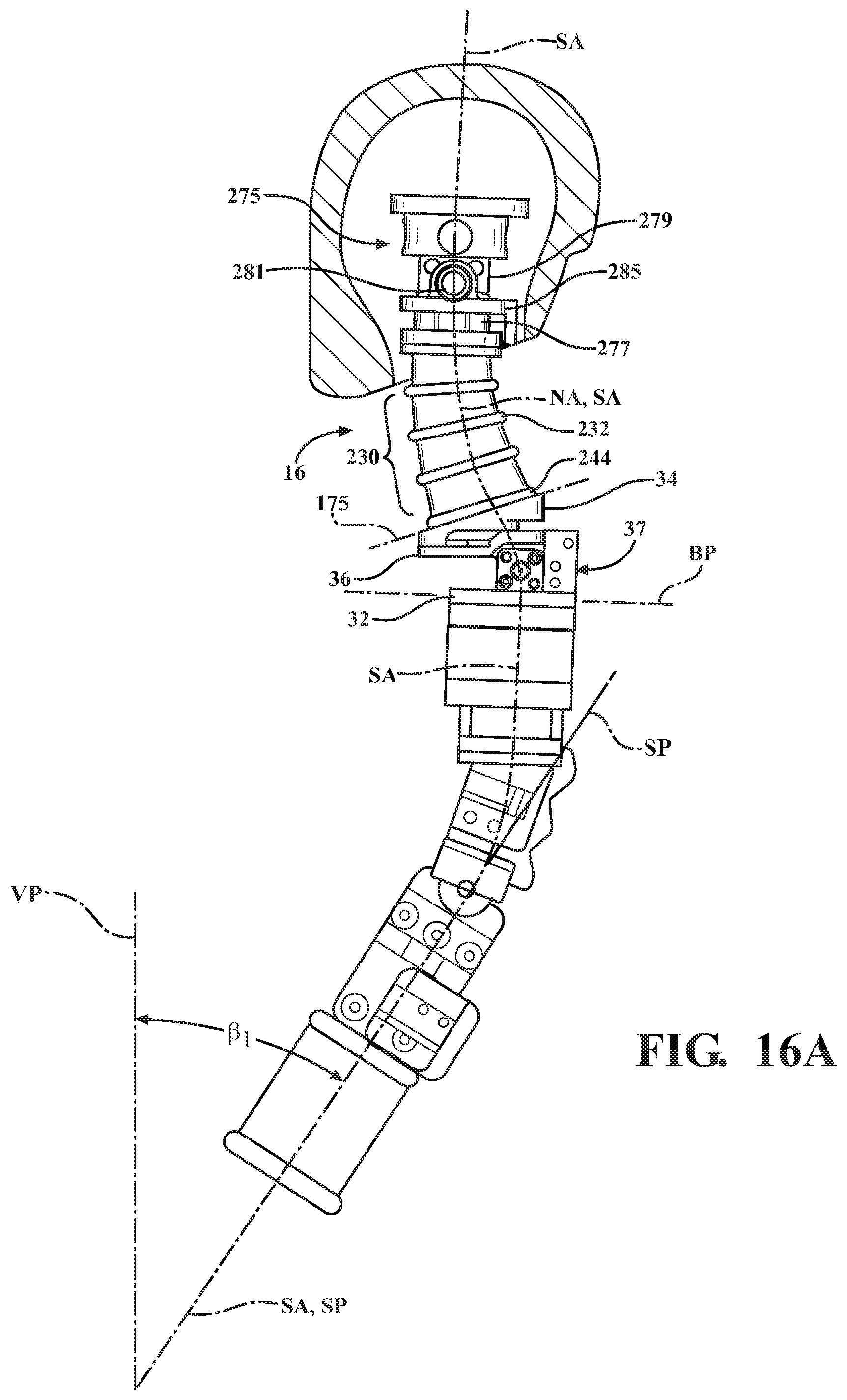 Patent US12174087 Figure 18 – Neck bracket design for anthropomorphic test device in multiple reclined seating postures