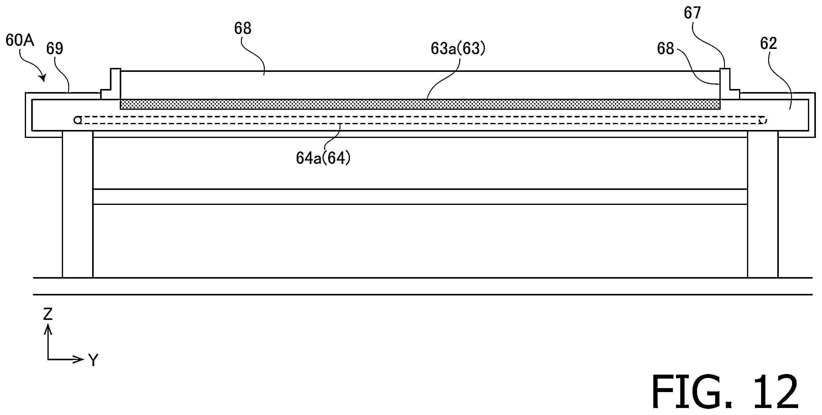 Patent US12174089 Figure 12 – Tire testing device