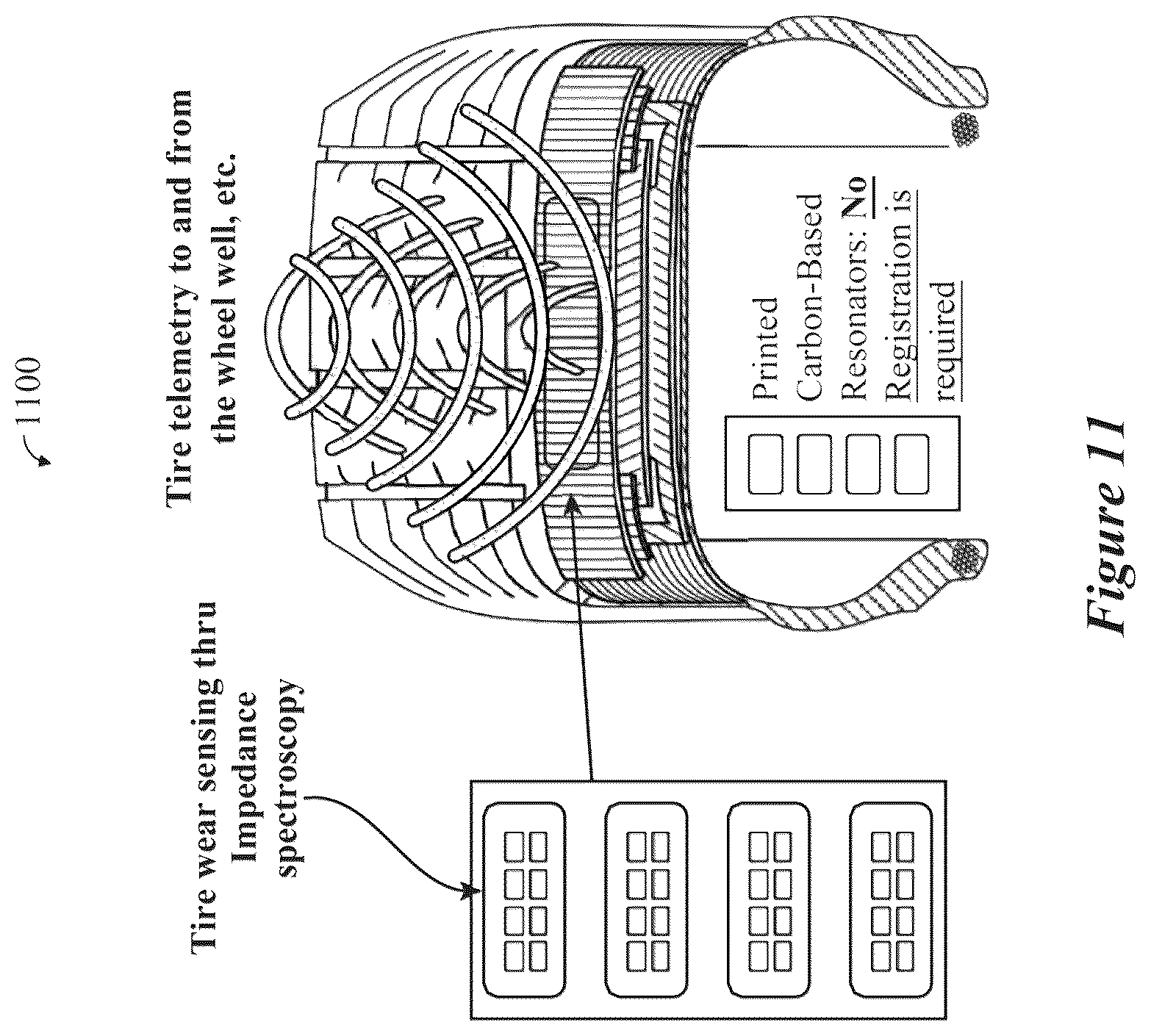 Patent US12174090 Figure 10 – Field deployable resonant sensors