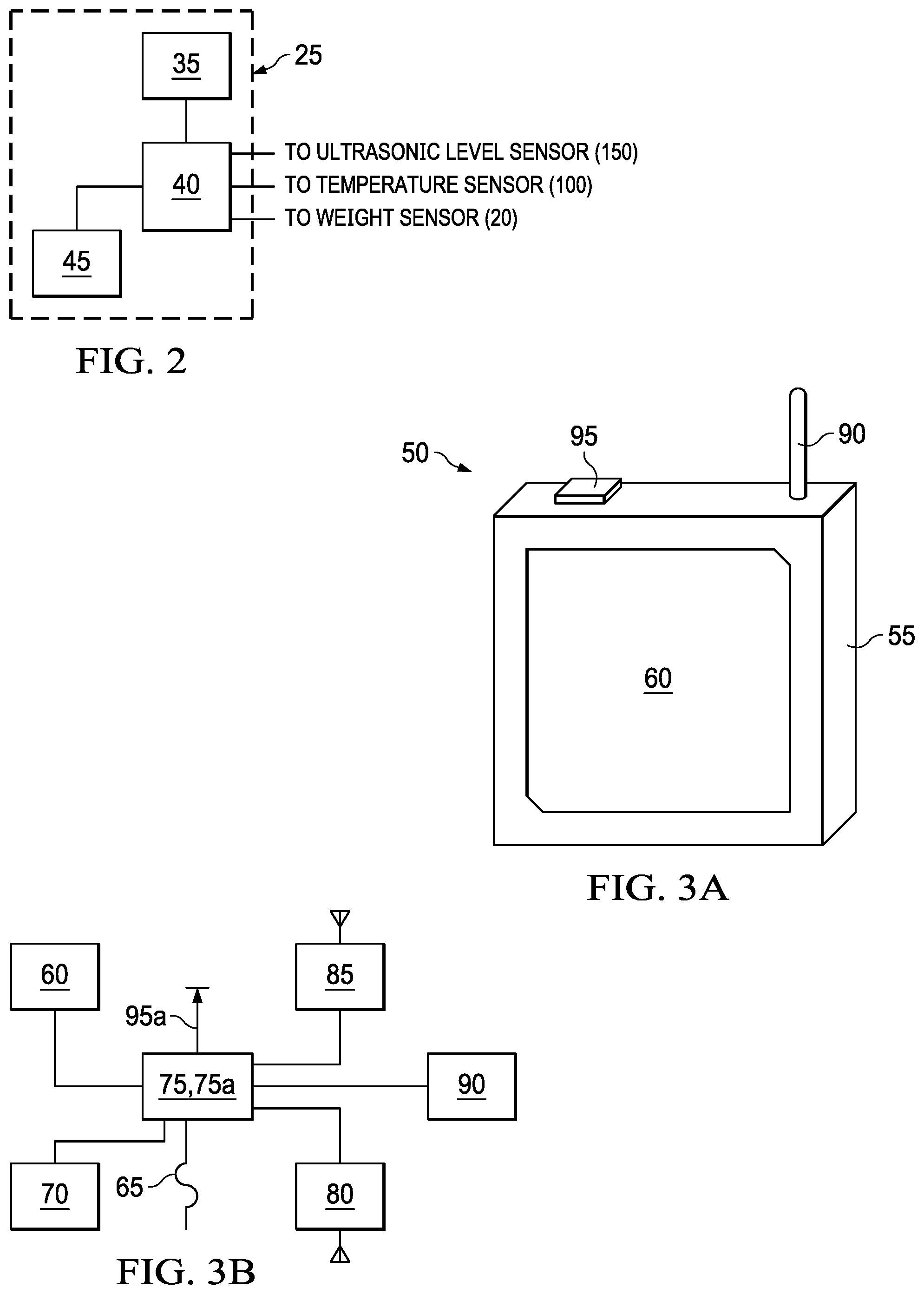 Patent US12174092 Figure 2 – System and method for monitoring and reporting liquid nitrogen container level