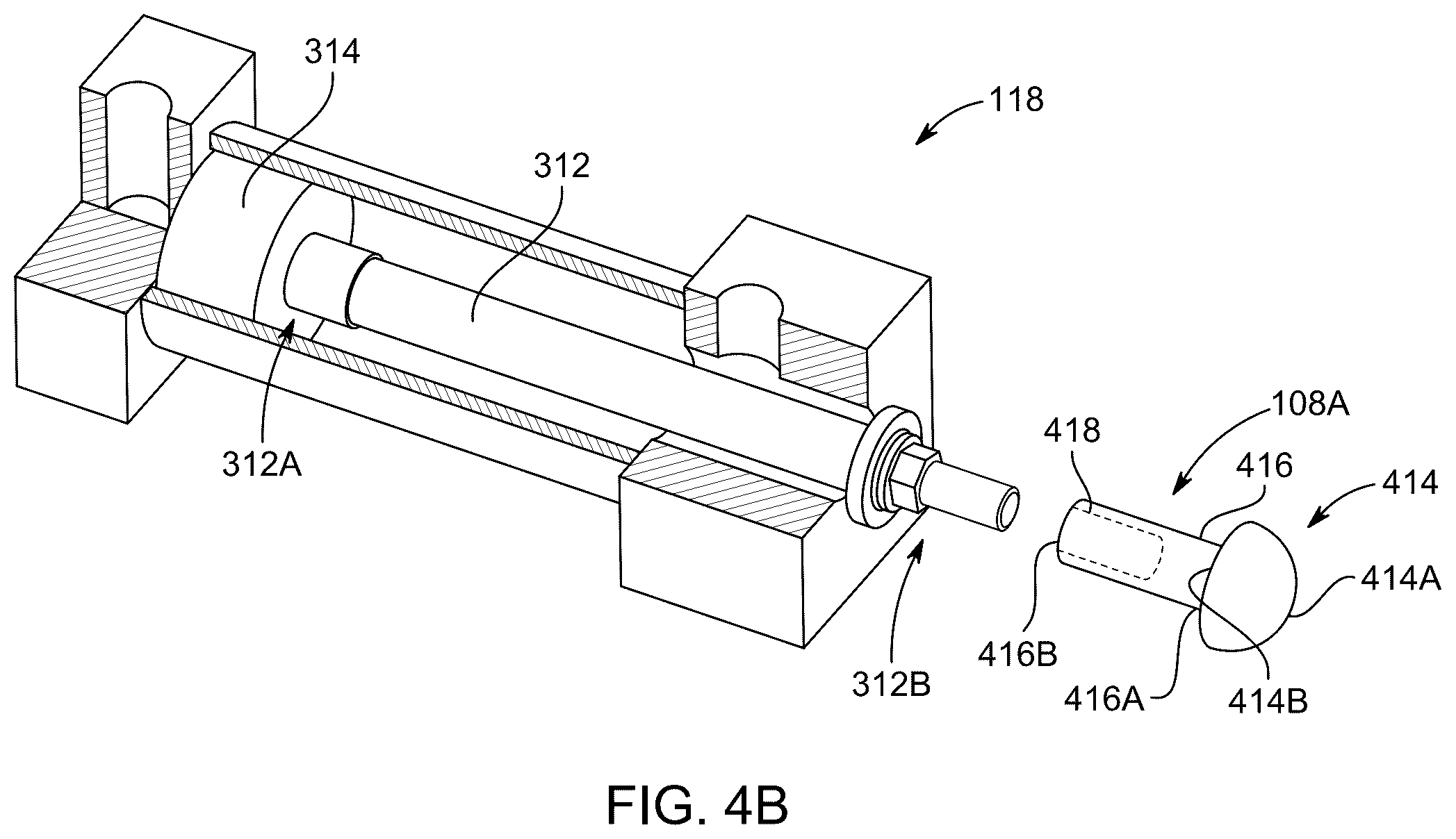 Patent US12174094 Figure 5 – Twin pneumatic hammer