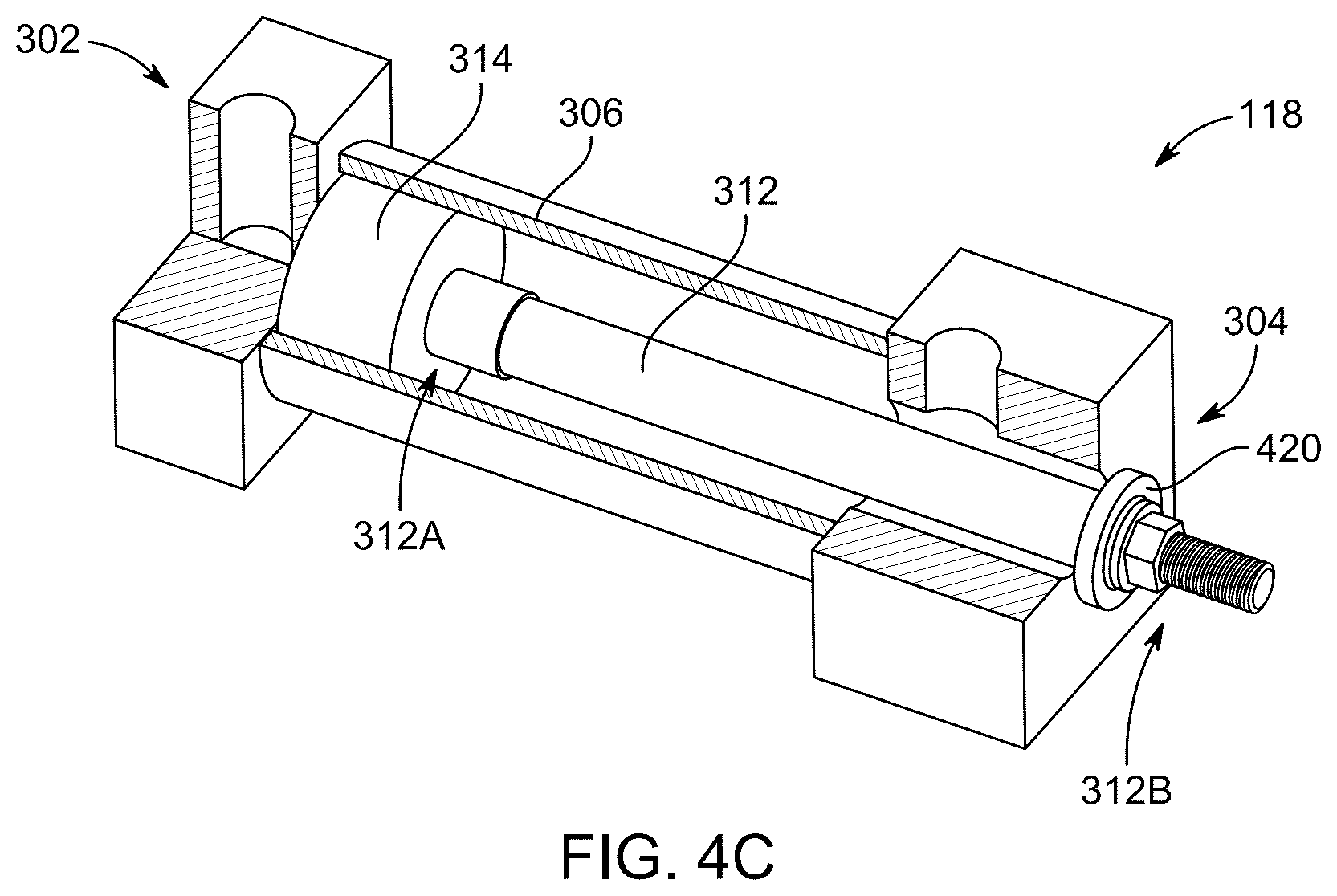 Patent US12174094 Figure 6 – Twin pneumatic hammer