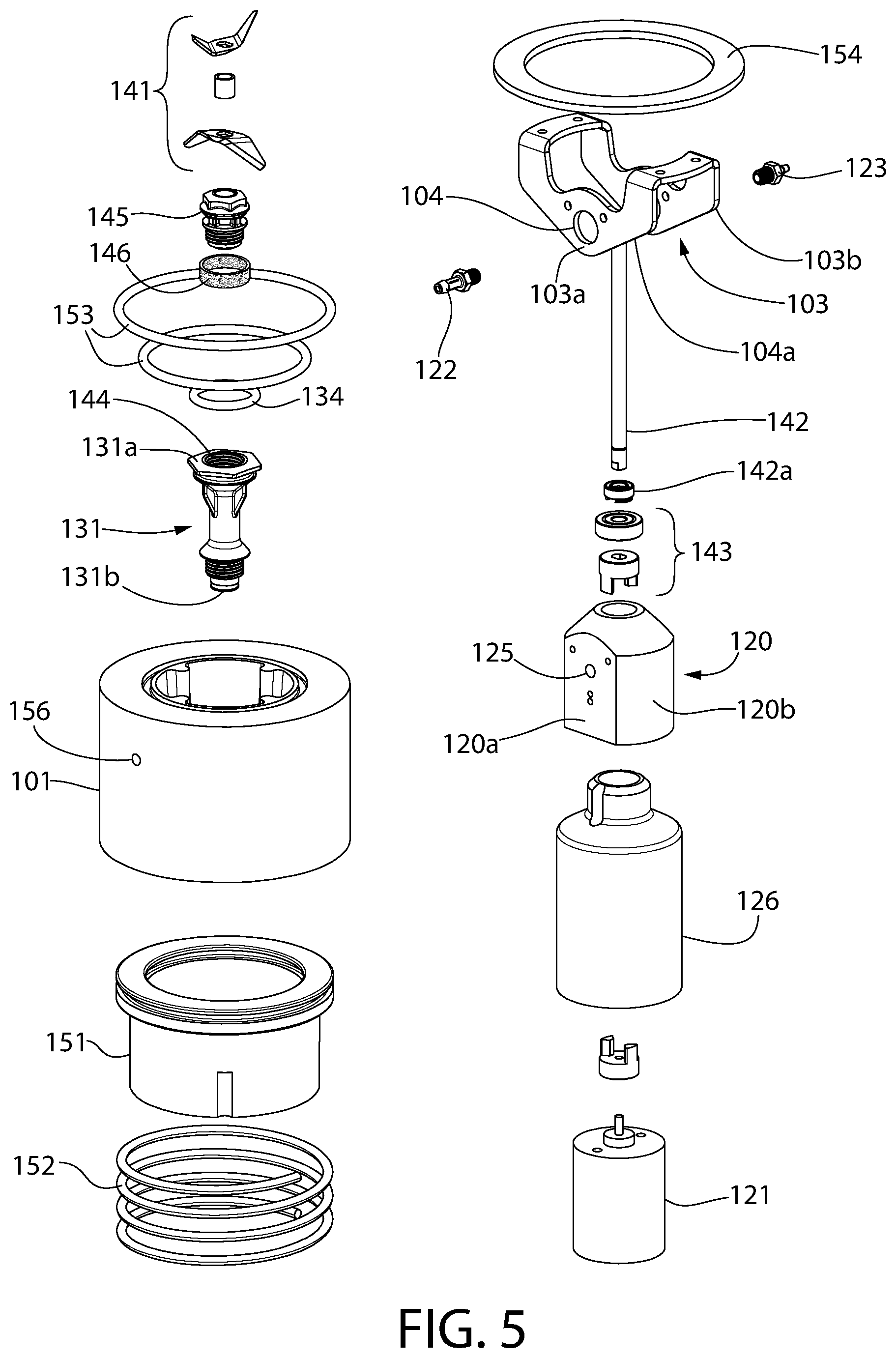 Patent US12174096 Figure 5 – Agricultural sample preparation device
