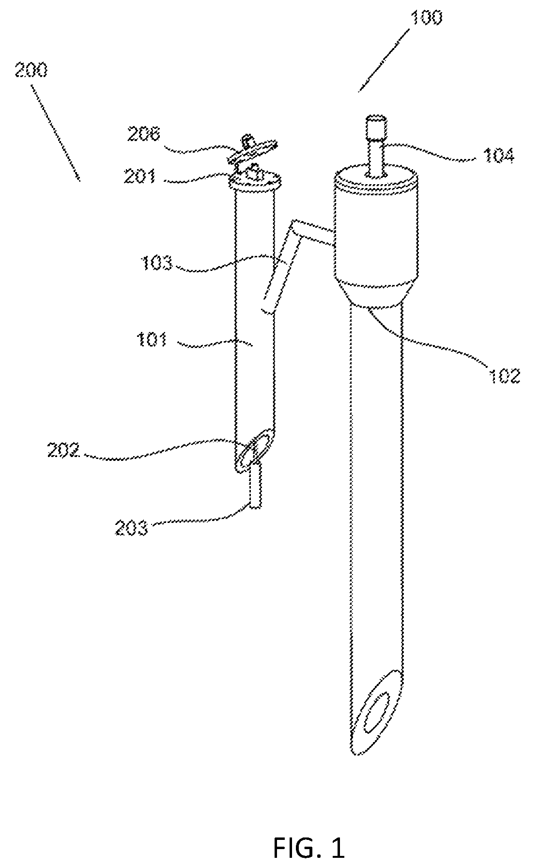 Patent US12174097 Figure 1 – Built-in multi-zone fast evenly mixed sampling device of SCR outlet flue