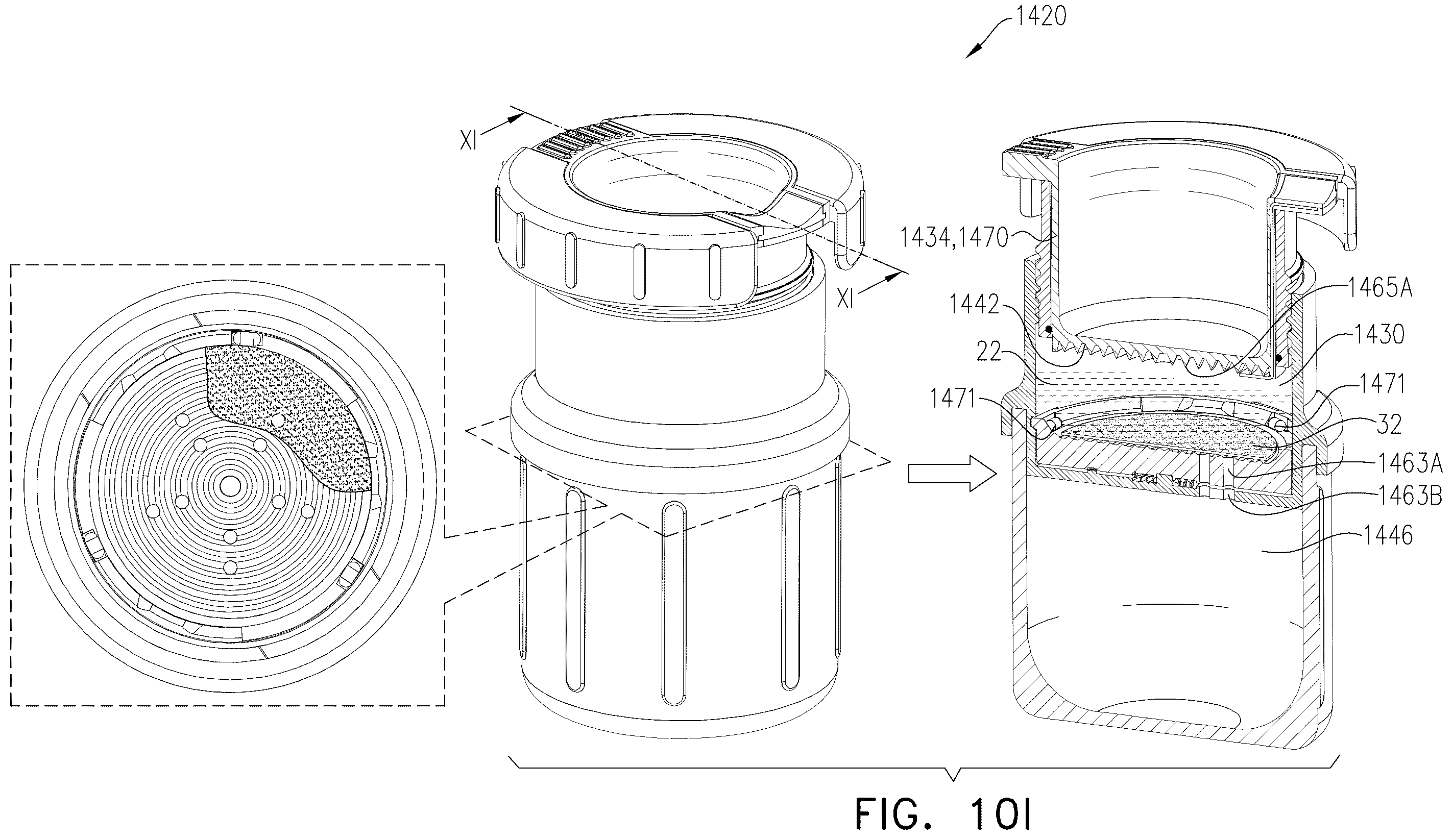 Patent US12174101 Figure 19 – Testing for particulates