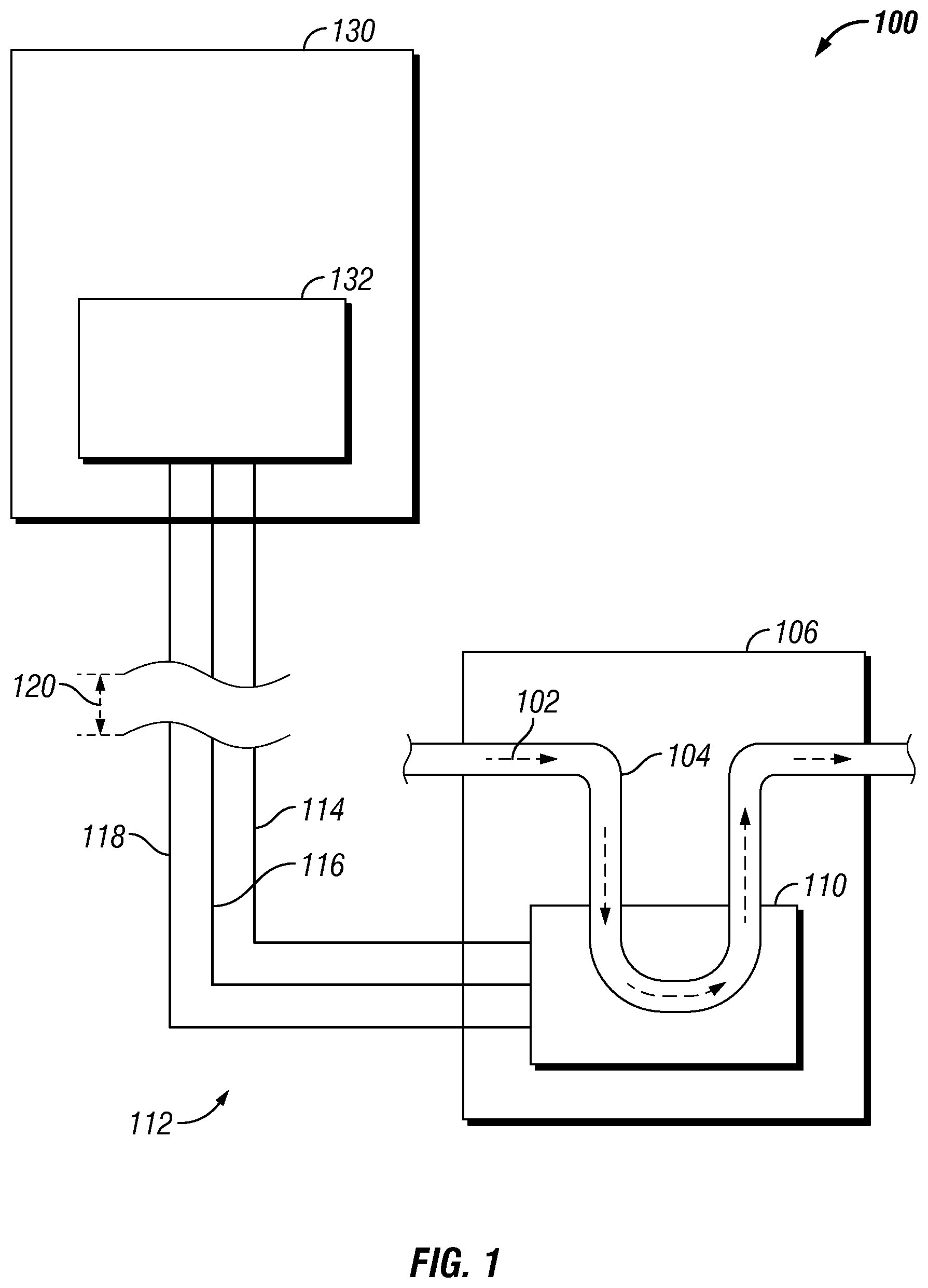 Patent US12174102 Figure 1 – Optical fluidic methods for a rheometer