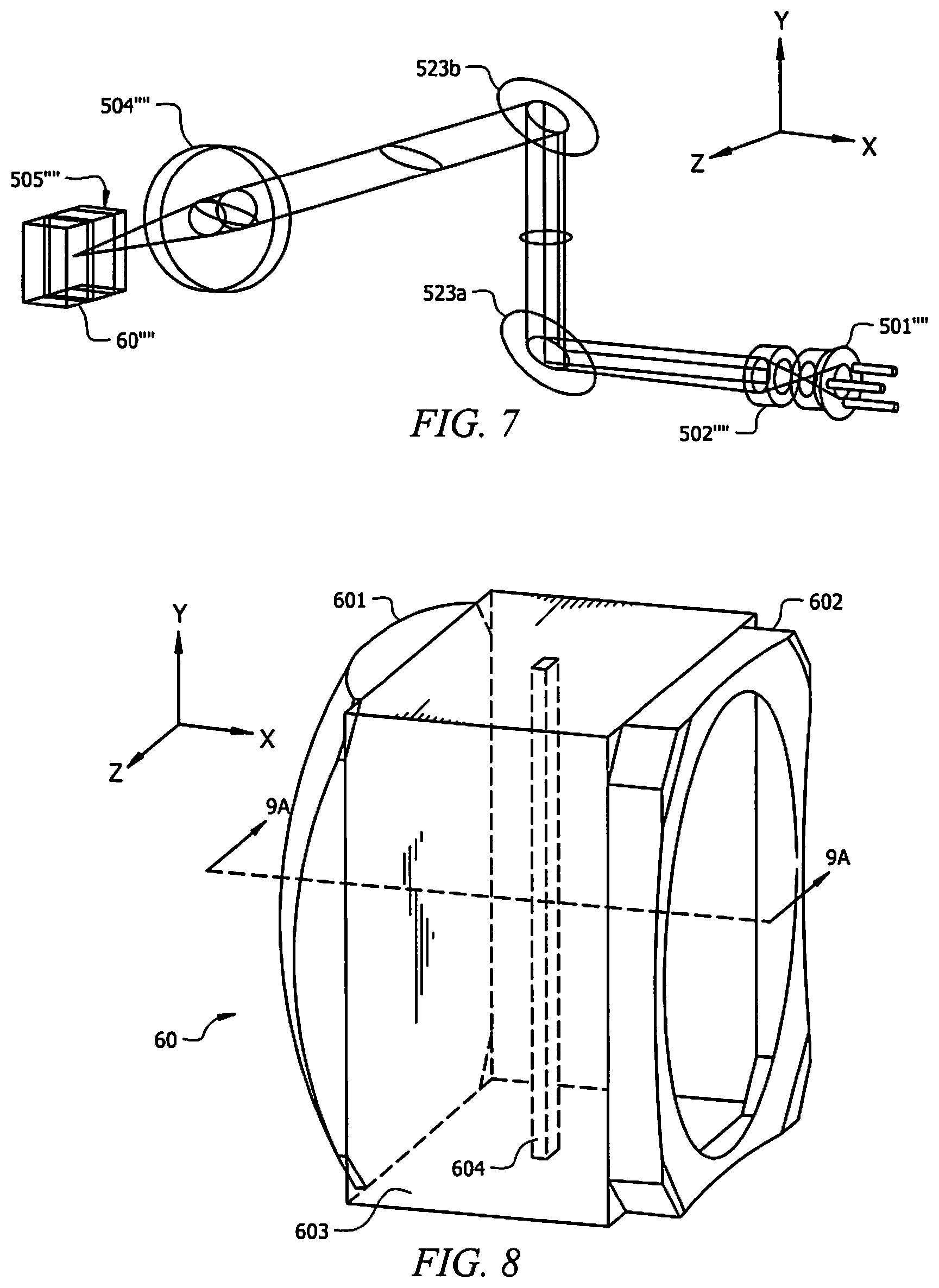 Patent US12174106 Figure 8 – Flow cytometer