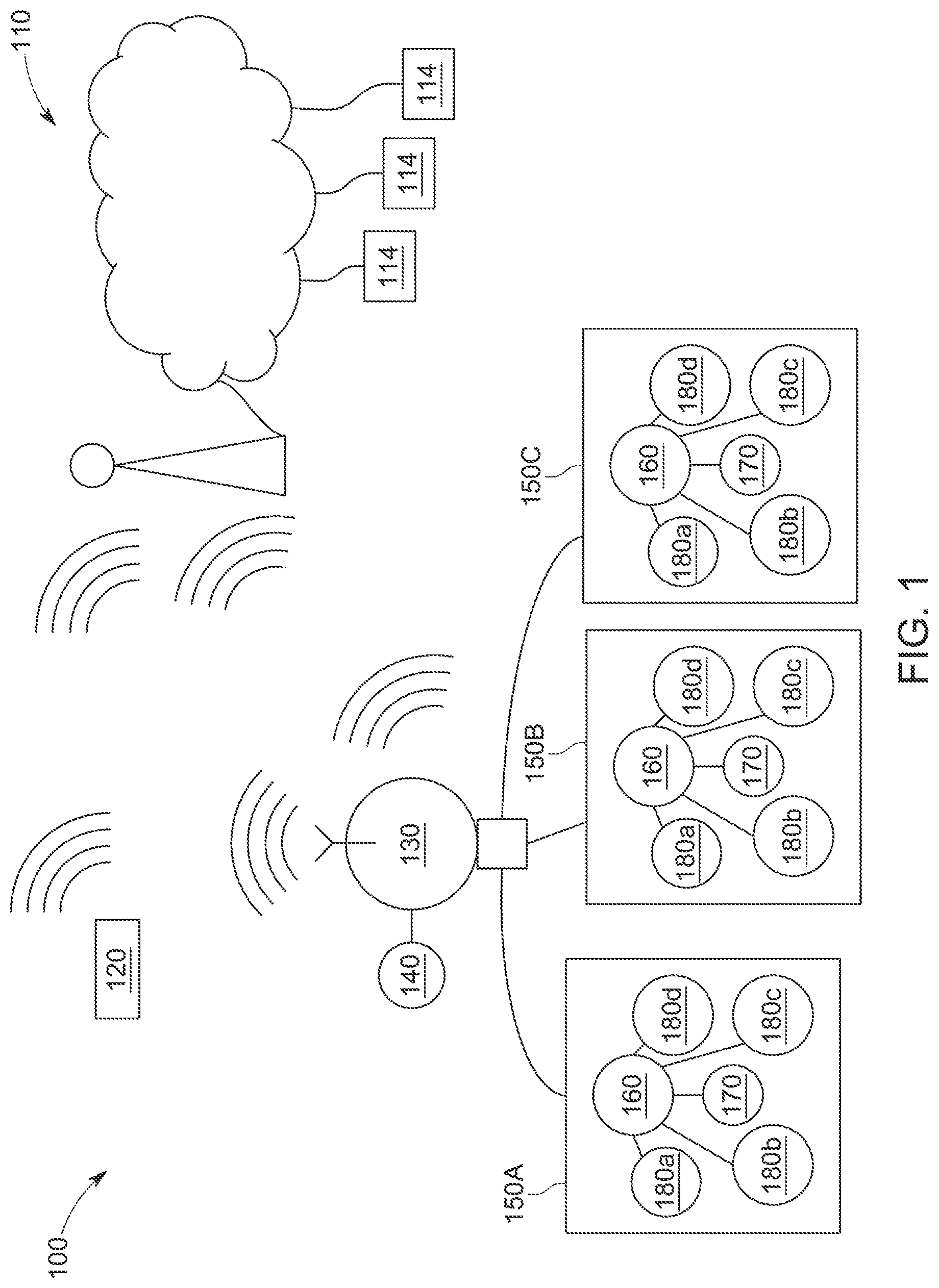 Patent US12174108 — System and method for corrosion and erosion monitoring of fixed equipment — Figure 1