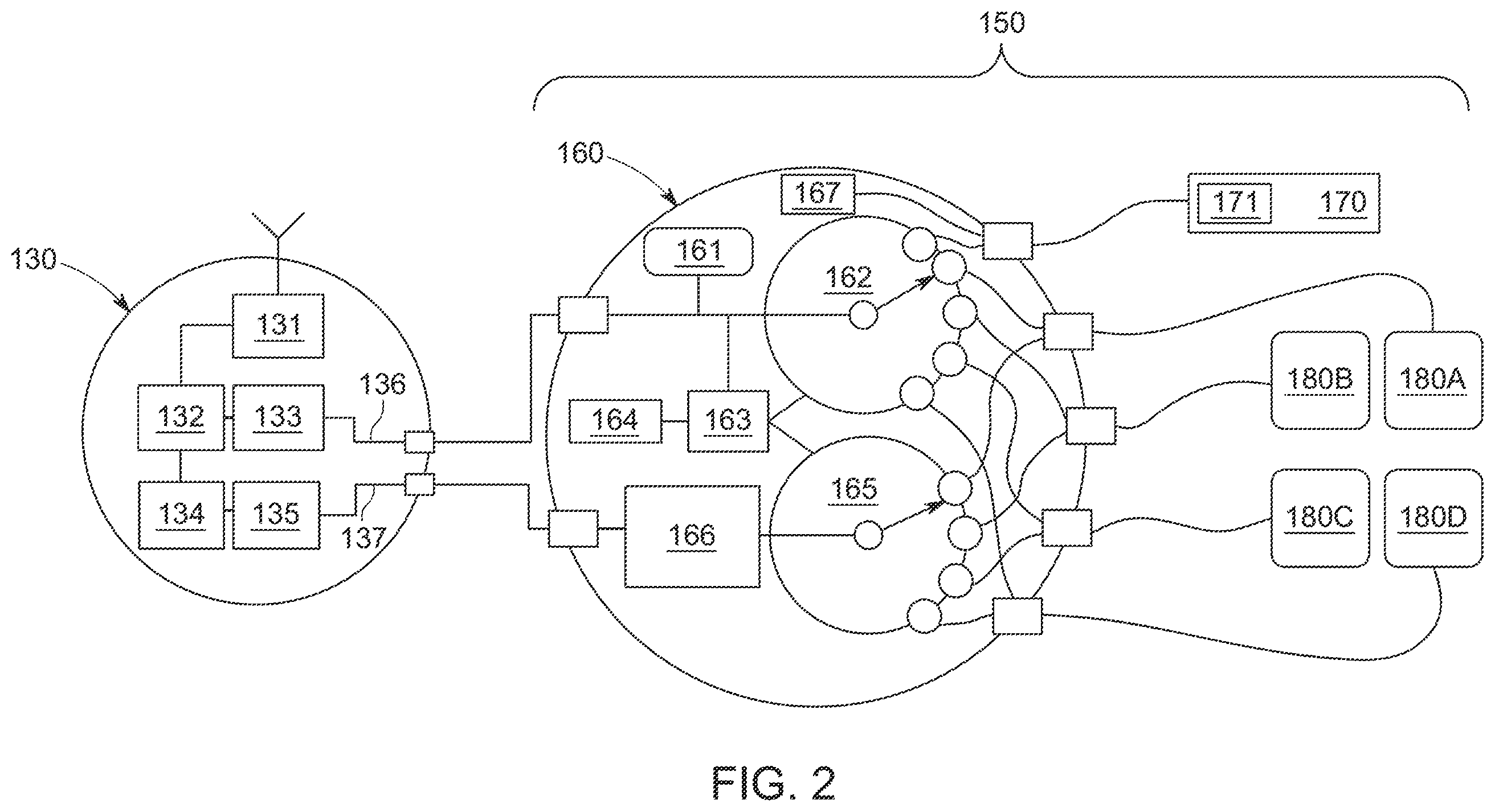 Patent US12174108 Figure 2 – System and method for corrosion and erosion monitoring of fixed equipment