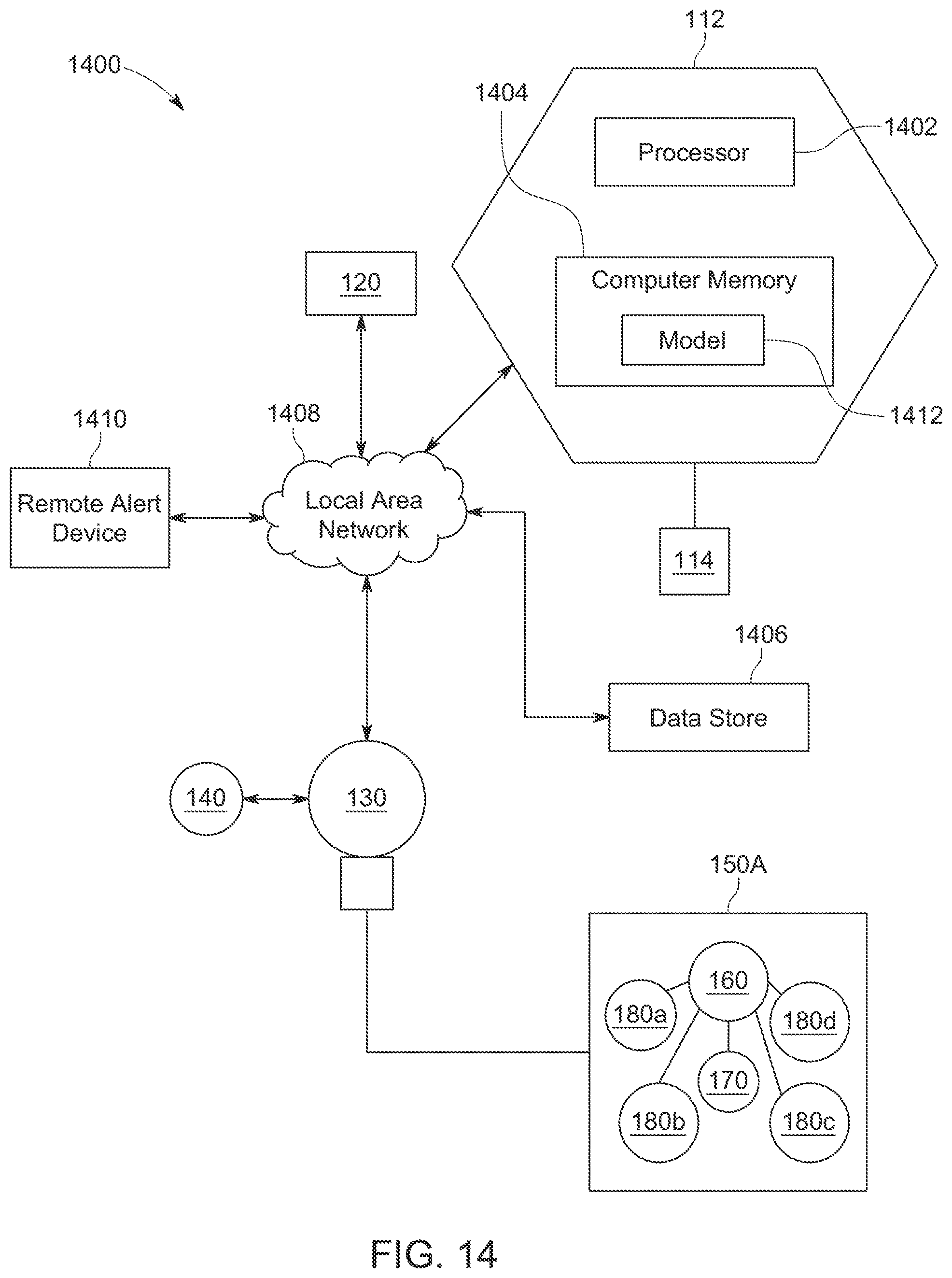 Patent US12174108 Figure 13 – System and method for corrosion and erosion monitoring of fixed equipment