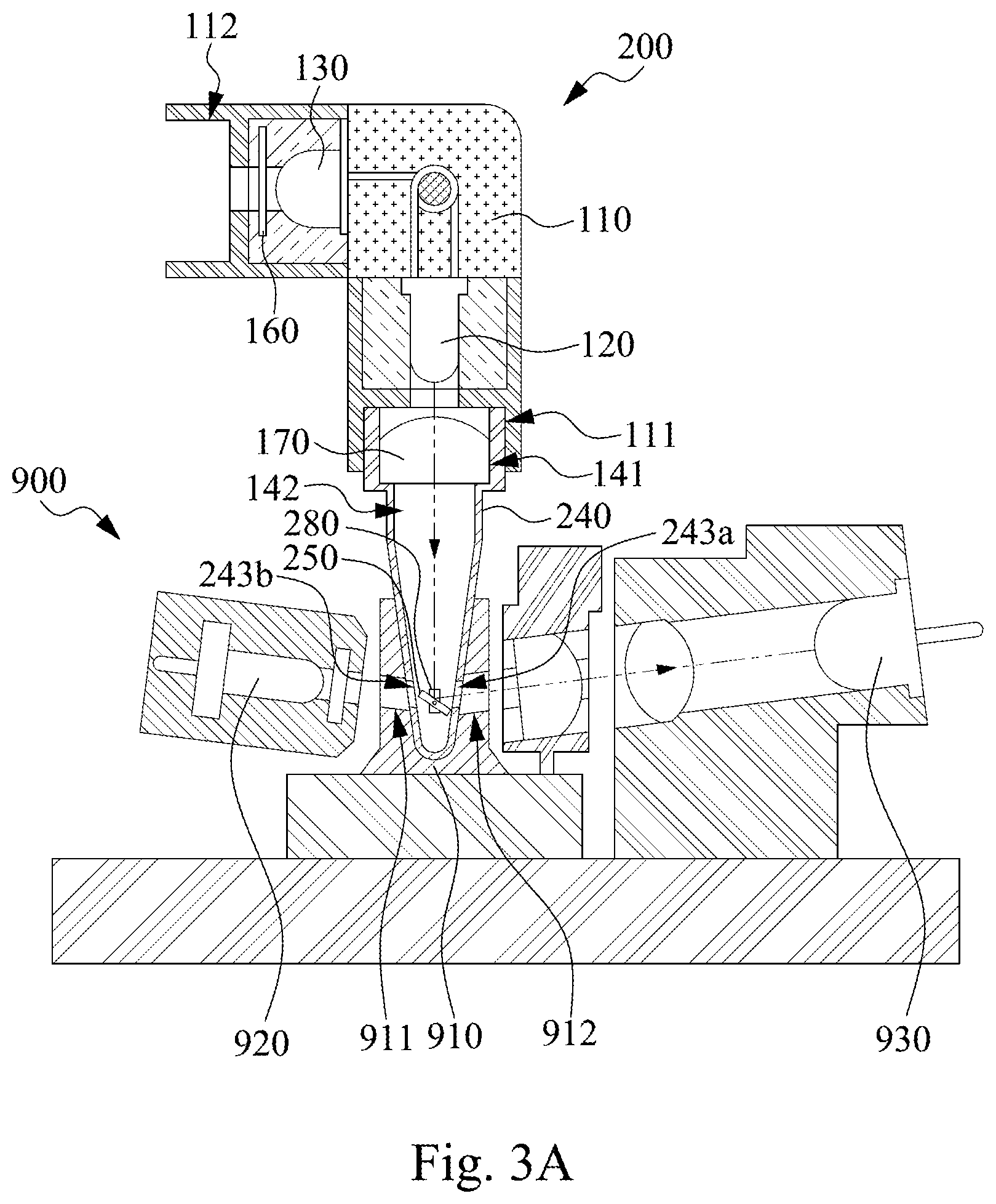 Patent US12174109 Figure 4 – Optical calibration tool