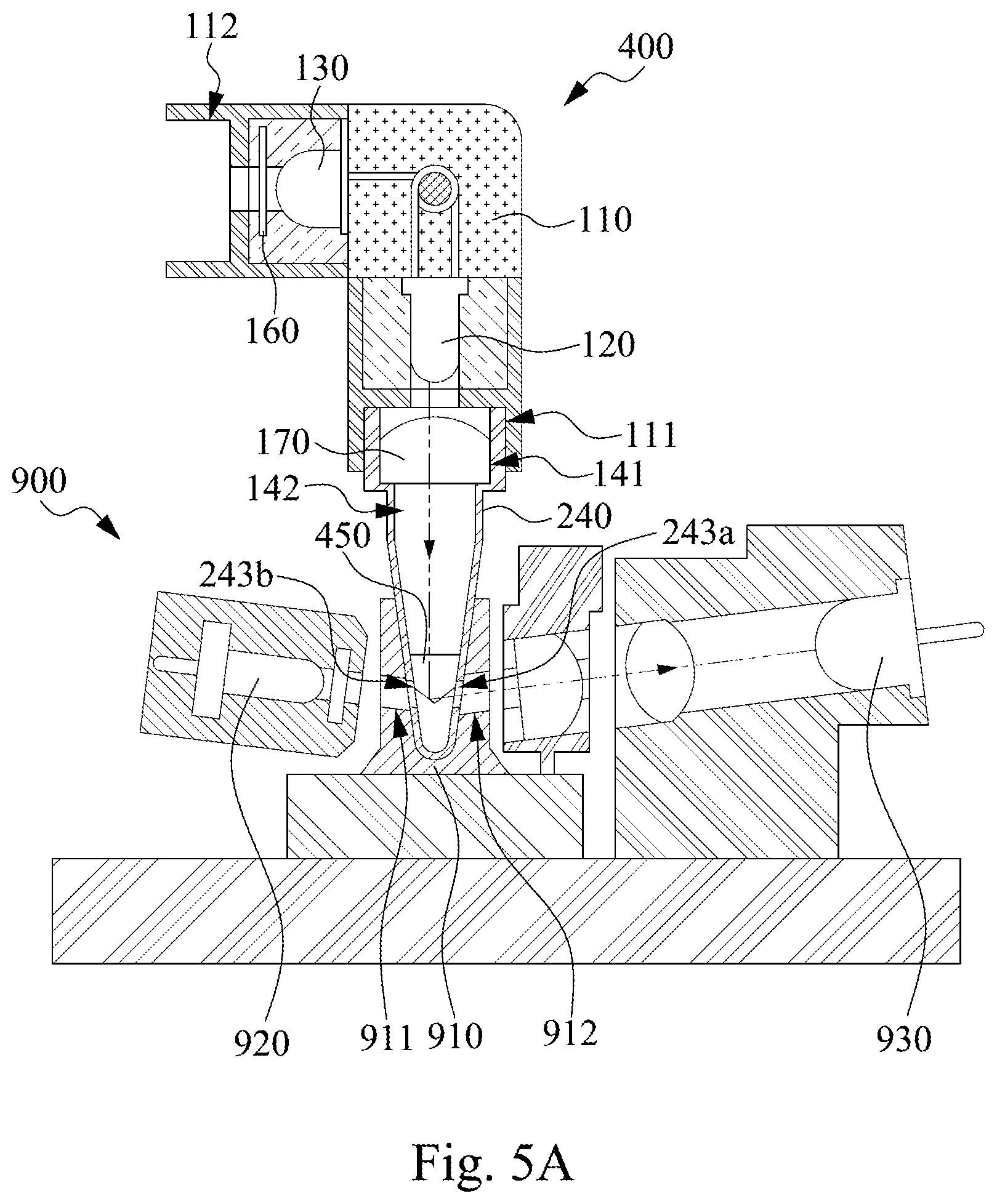 Patent US12174109 Figure 8 – Optical calibration tool