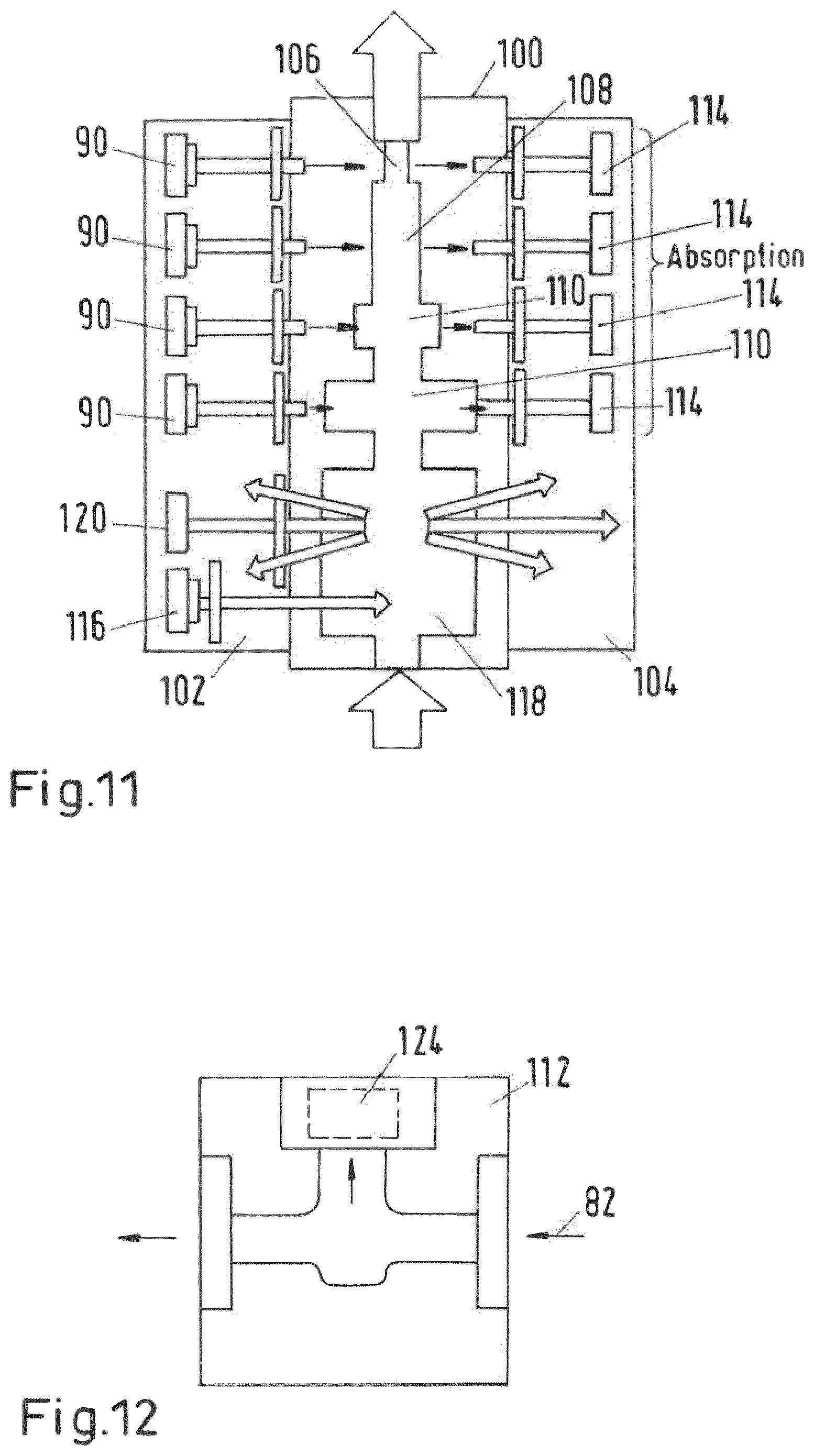 Patent US12174125 Figure 7 – Flow cell system for optical fluid analysis and bioreactor system