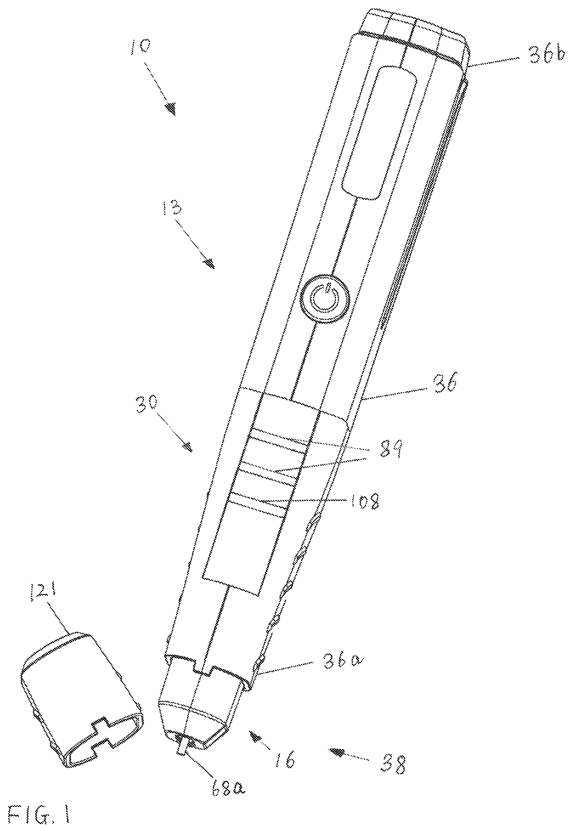 Patent US12174126 Figure 1 – Gemstone testing apparatus