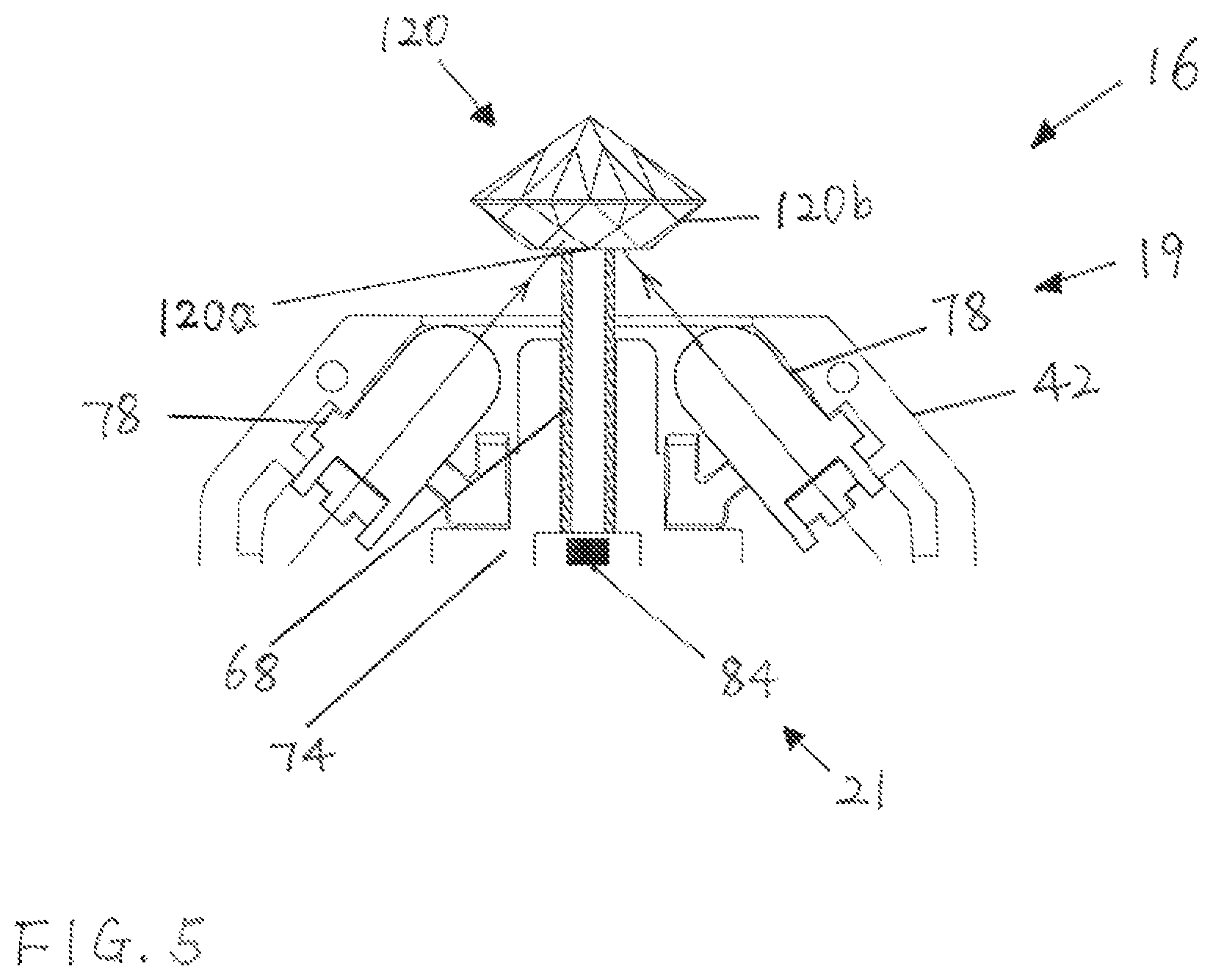 Patent US12174126 Figure 5 – Gemstone testing apparatus