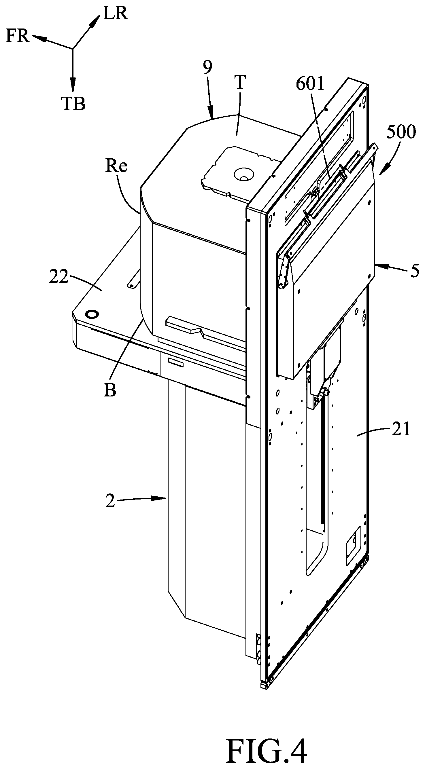 Patent US12174127 Figure 4 – Mapping device and a loadport having the same