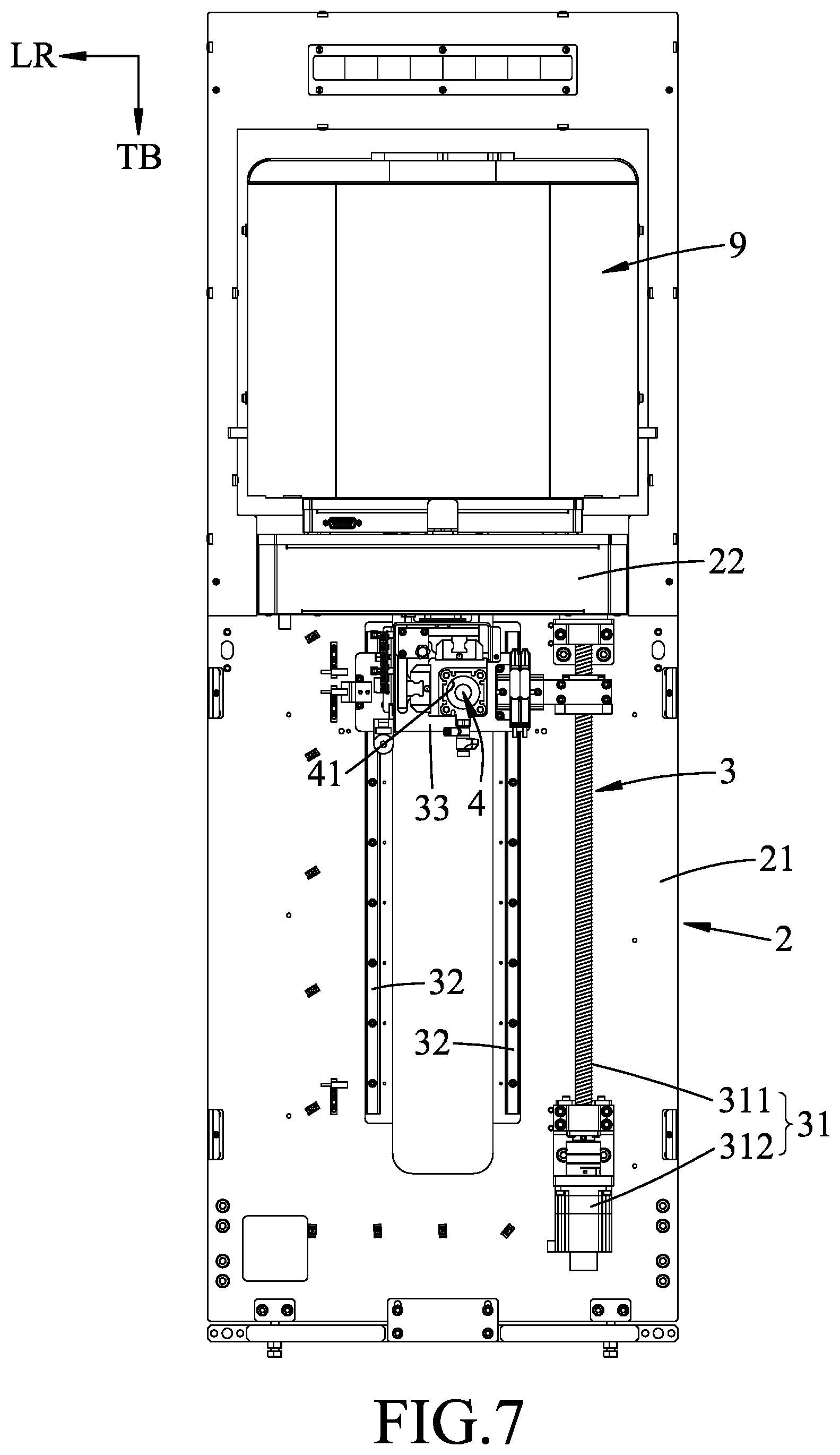 Patent US12174127 Figure 7 – Mapping device and a loadport having the same