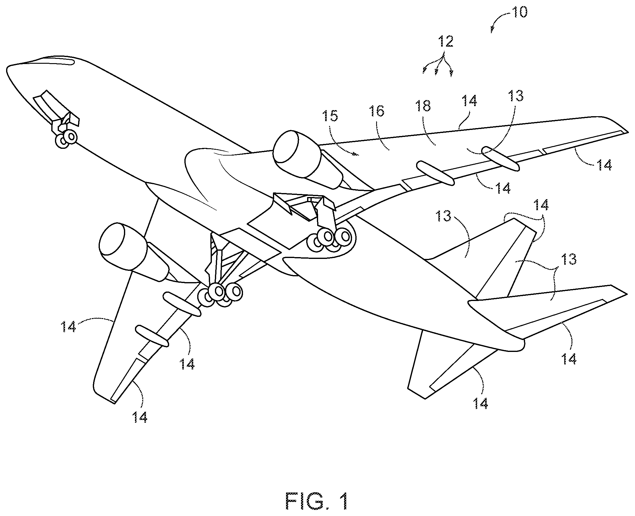 Patent US12174129 Figure 1 – X-ray tomography systems and methods for imaging an aircraft part