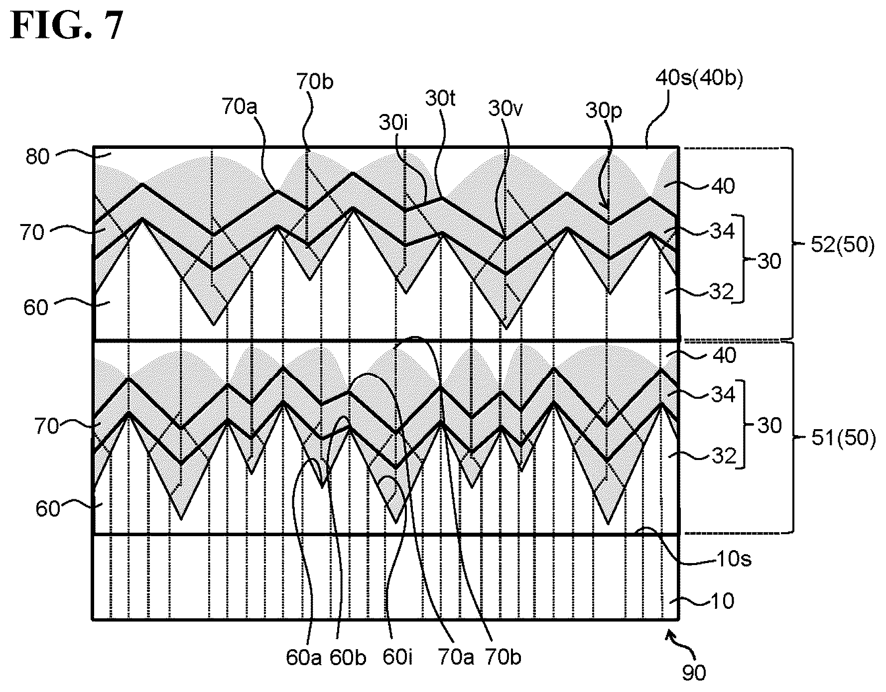 Patent US12174132 Figure 7 – Nitride semiconductor substrate, laminated structure, and method for manufacturing nitride semiconductor substrate