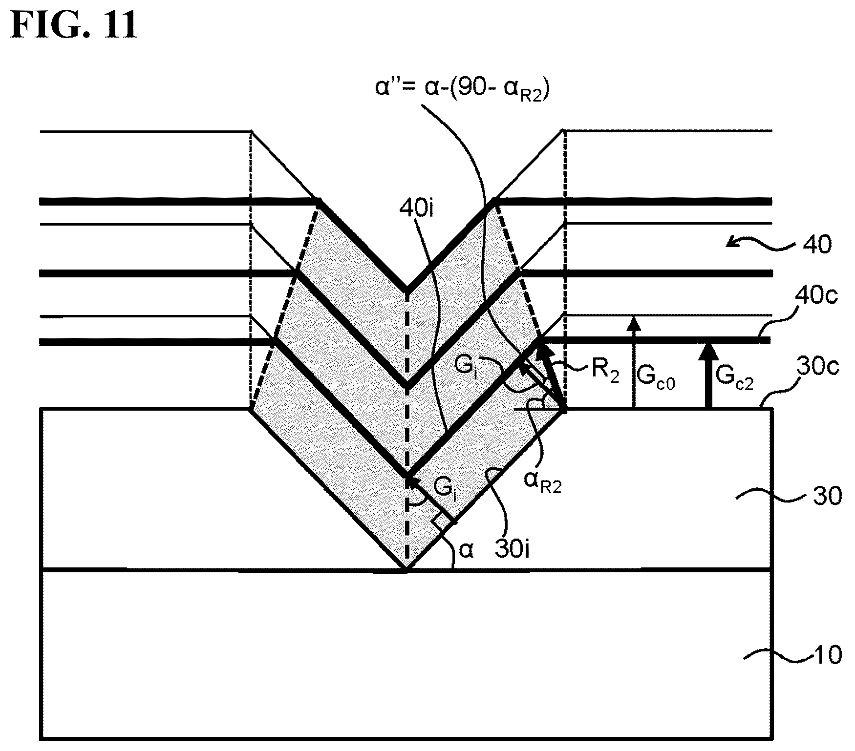 Patent US12174132 Figure 11 – Nitride semiconductor substrate, laminated structure, and method for manufacturing nitride semiconductor substrate
